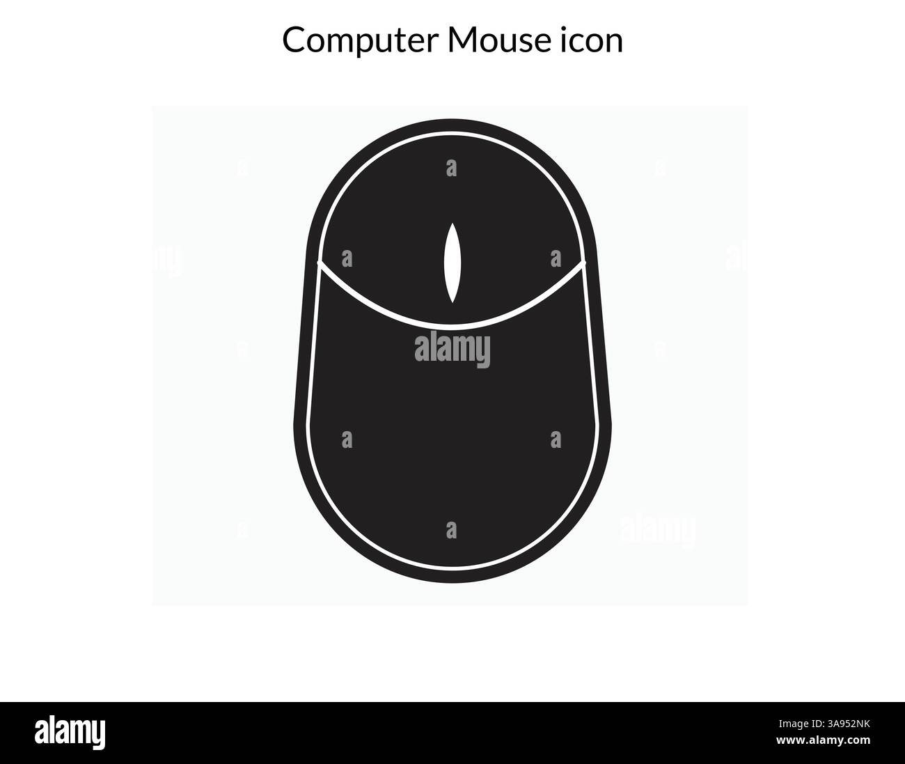 computer mouse logo vector template Stock Vector