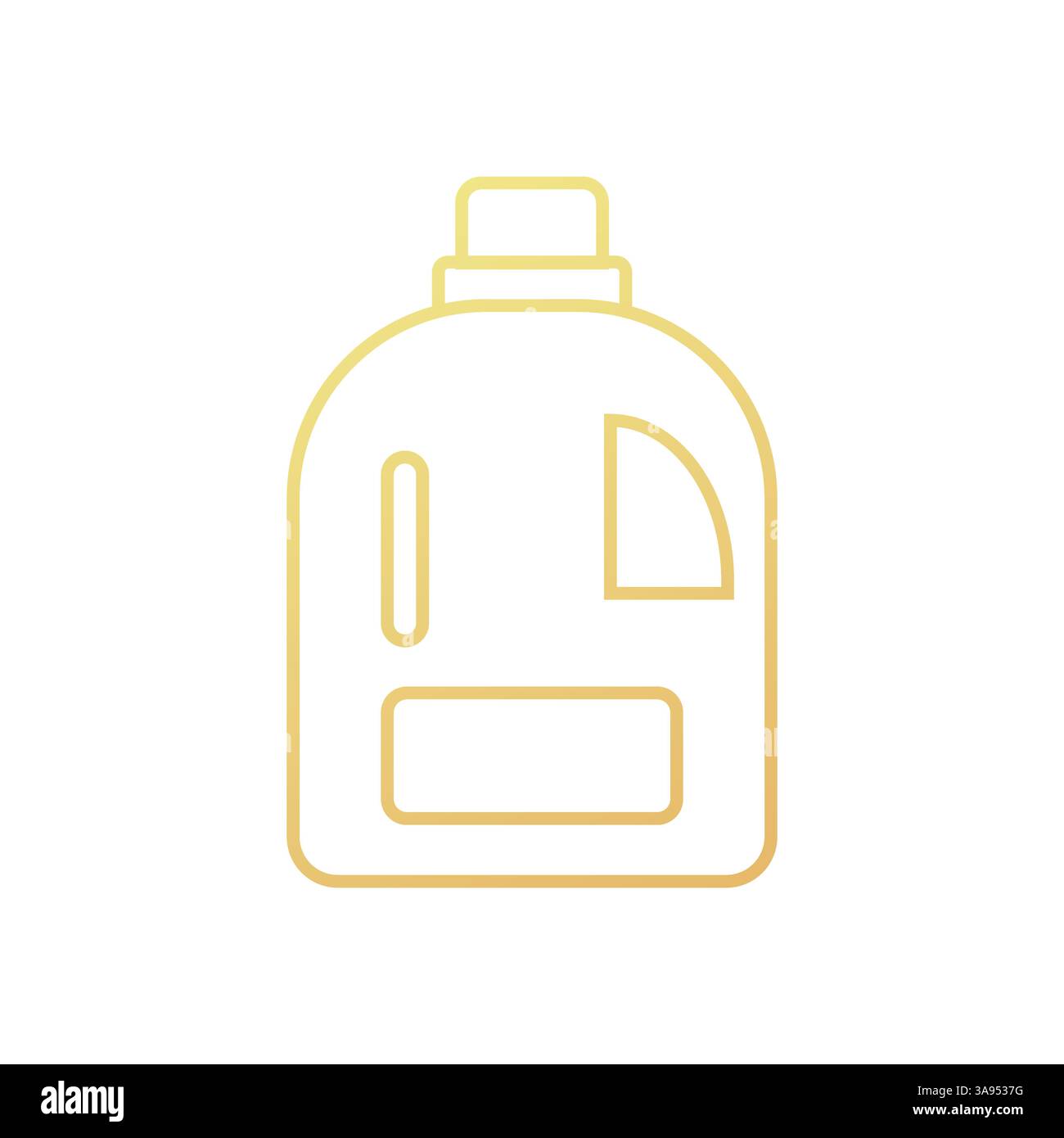 Detergent icon flat vector illustration. Stock Vector