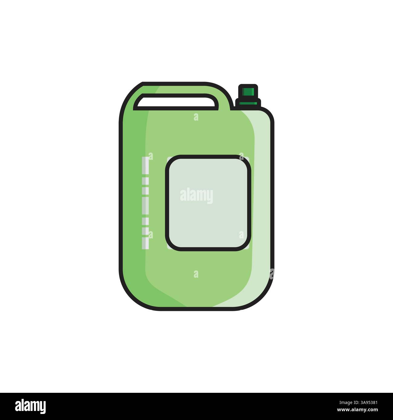 Detergent icon flat vector illustration. Stock Vector