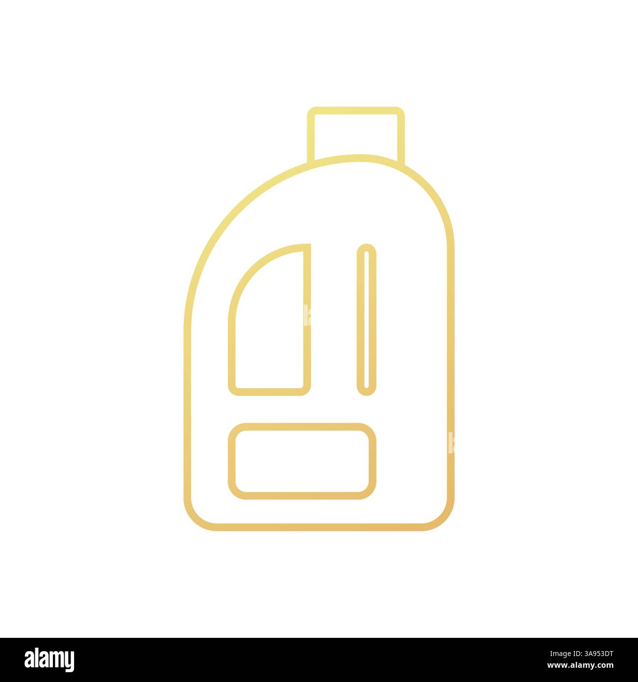 Detergent icon flat vector illustration. Stock Vector