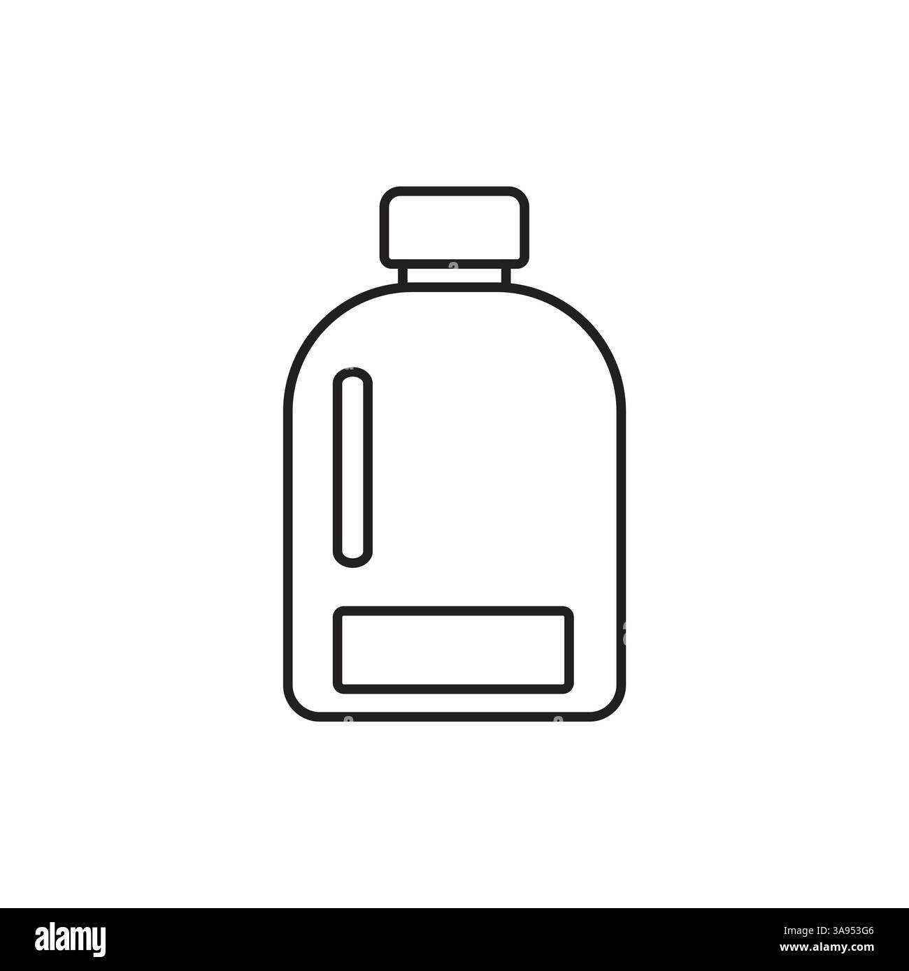 Detergent icon flat vector illustration. Stock Vector