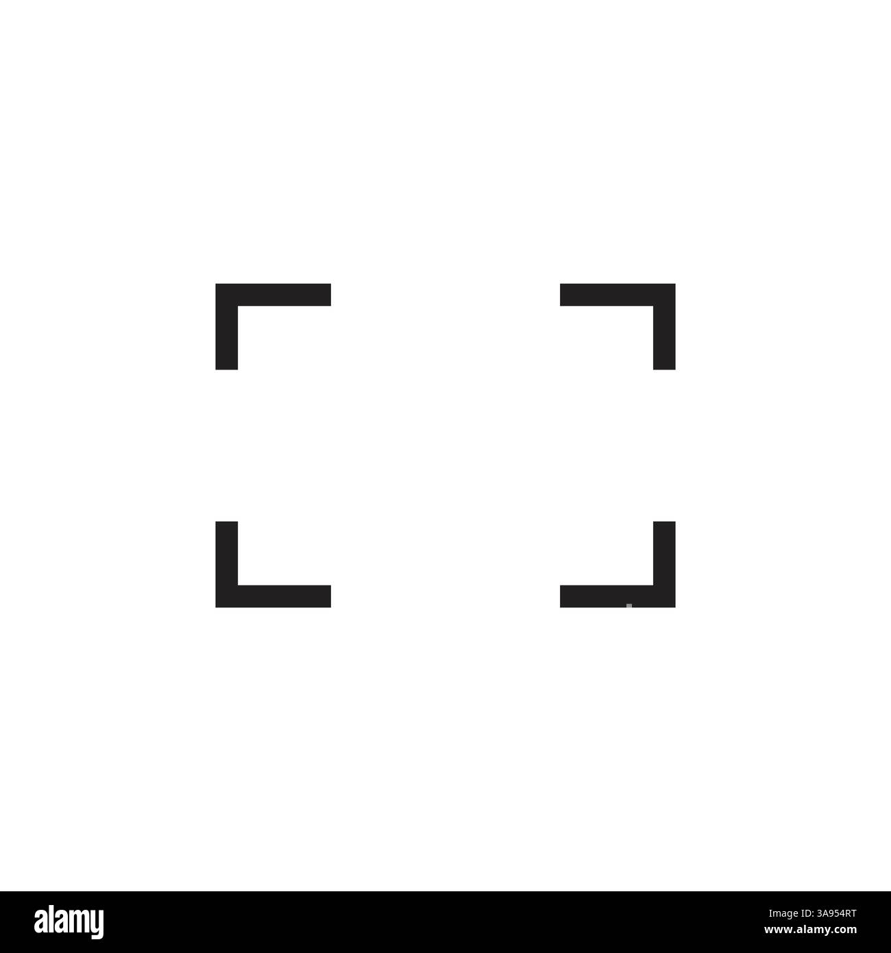 full screen flat vector icon. Stock Vector