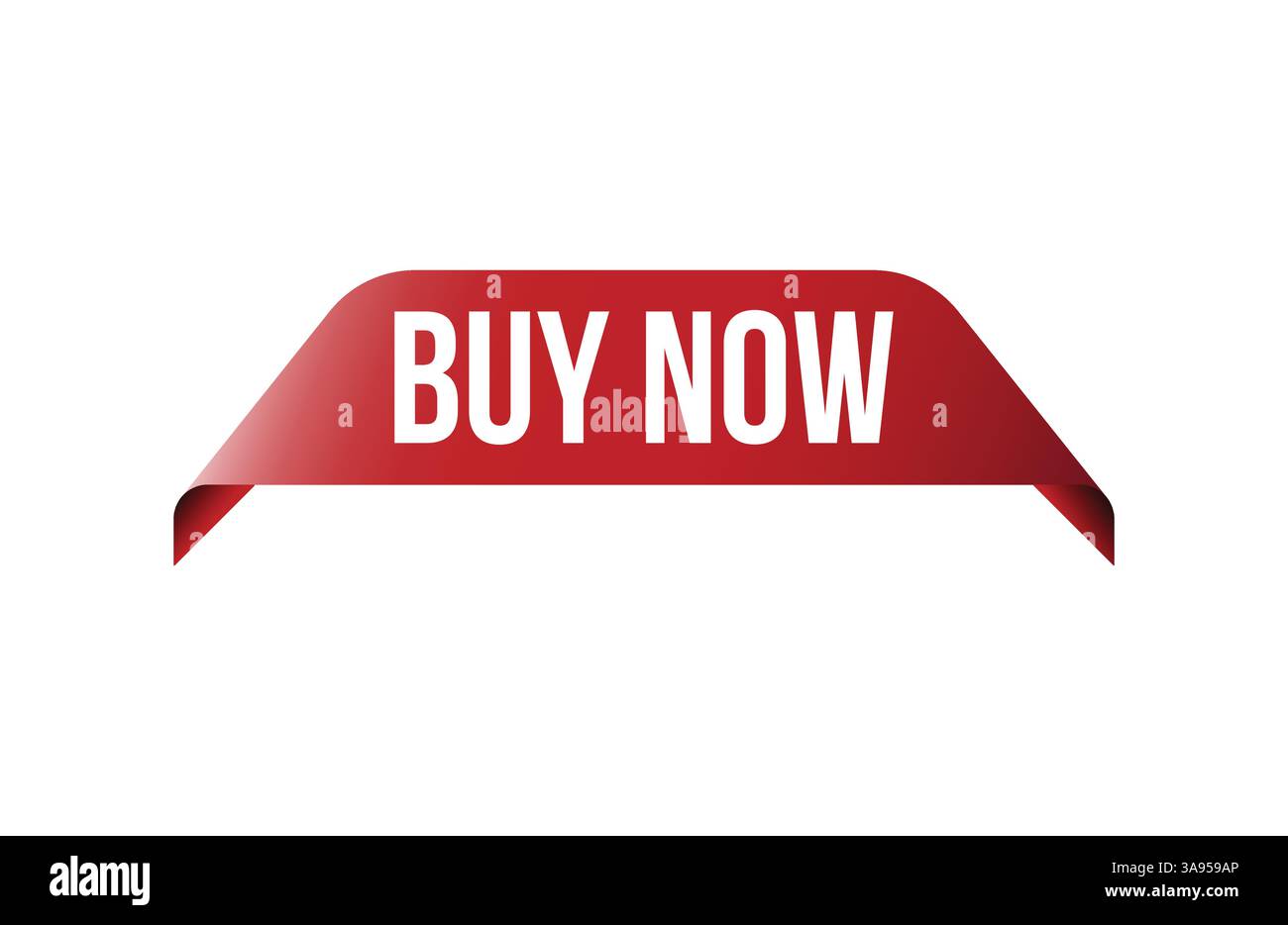 Red banner buy now on white background Stock Vector Image & Art - Alamy