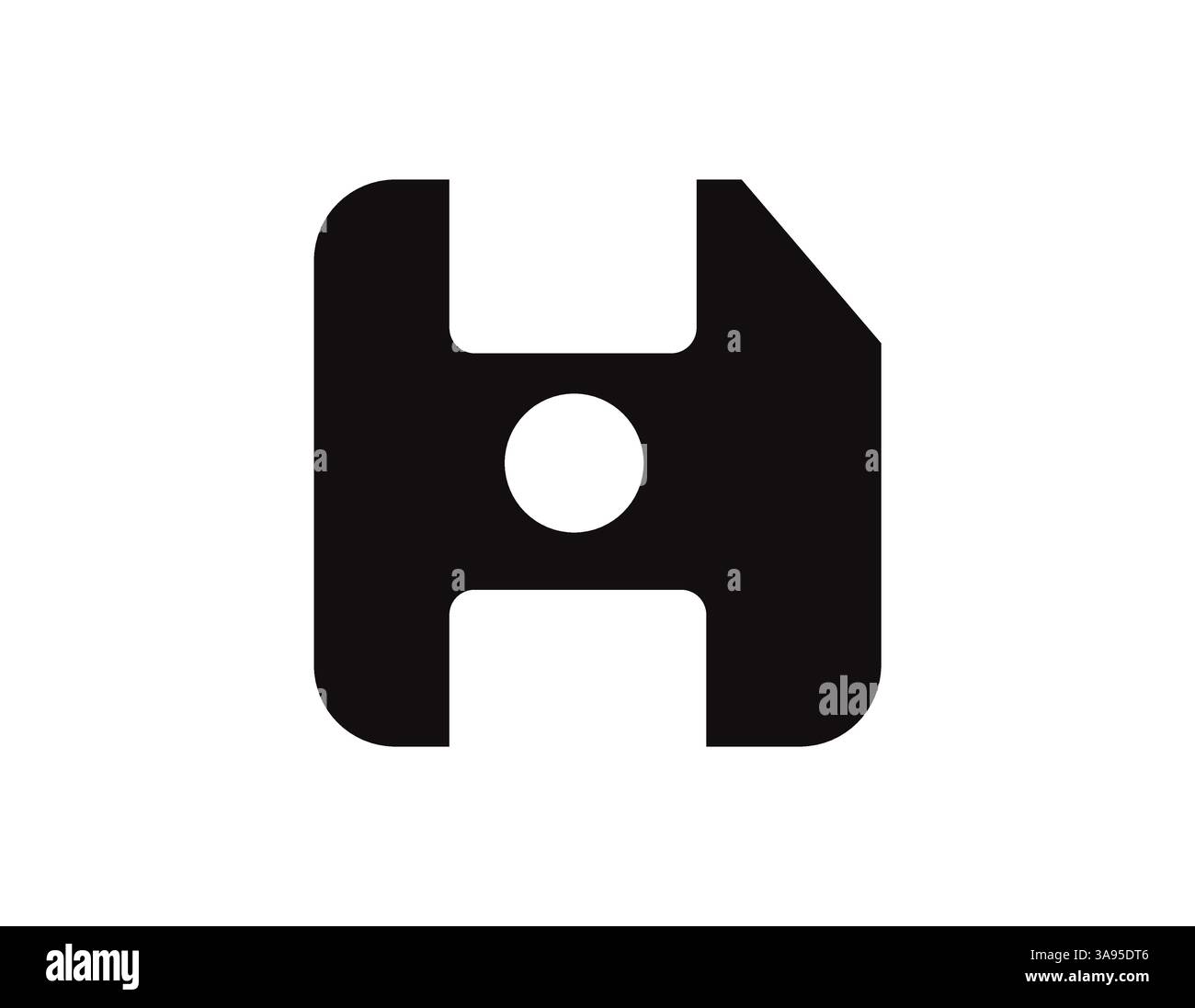 Floppy disk linear icon vector design Stock Vector