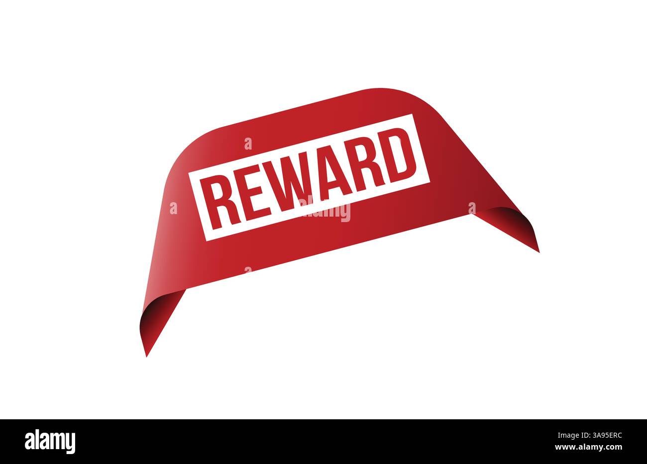 Reward text on white Stock Vector Images - Alamy