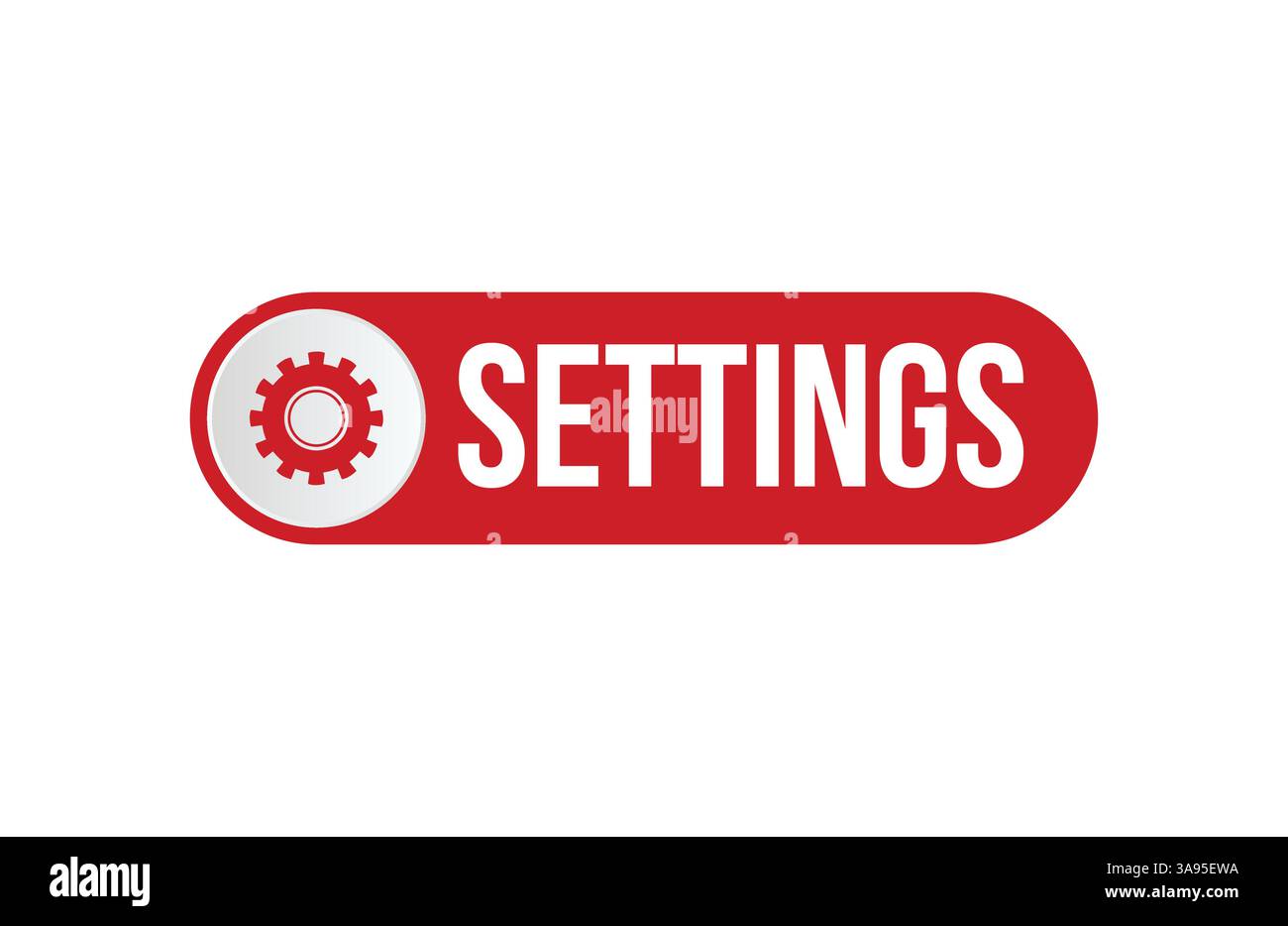 Settings icon. Settings Rubber Stamp Seal Vector Stock Vector