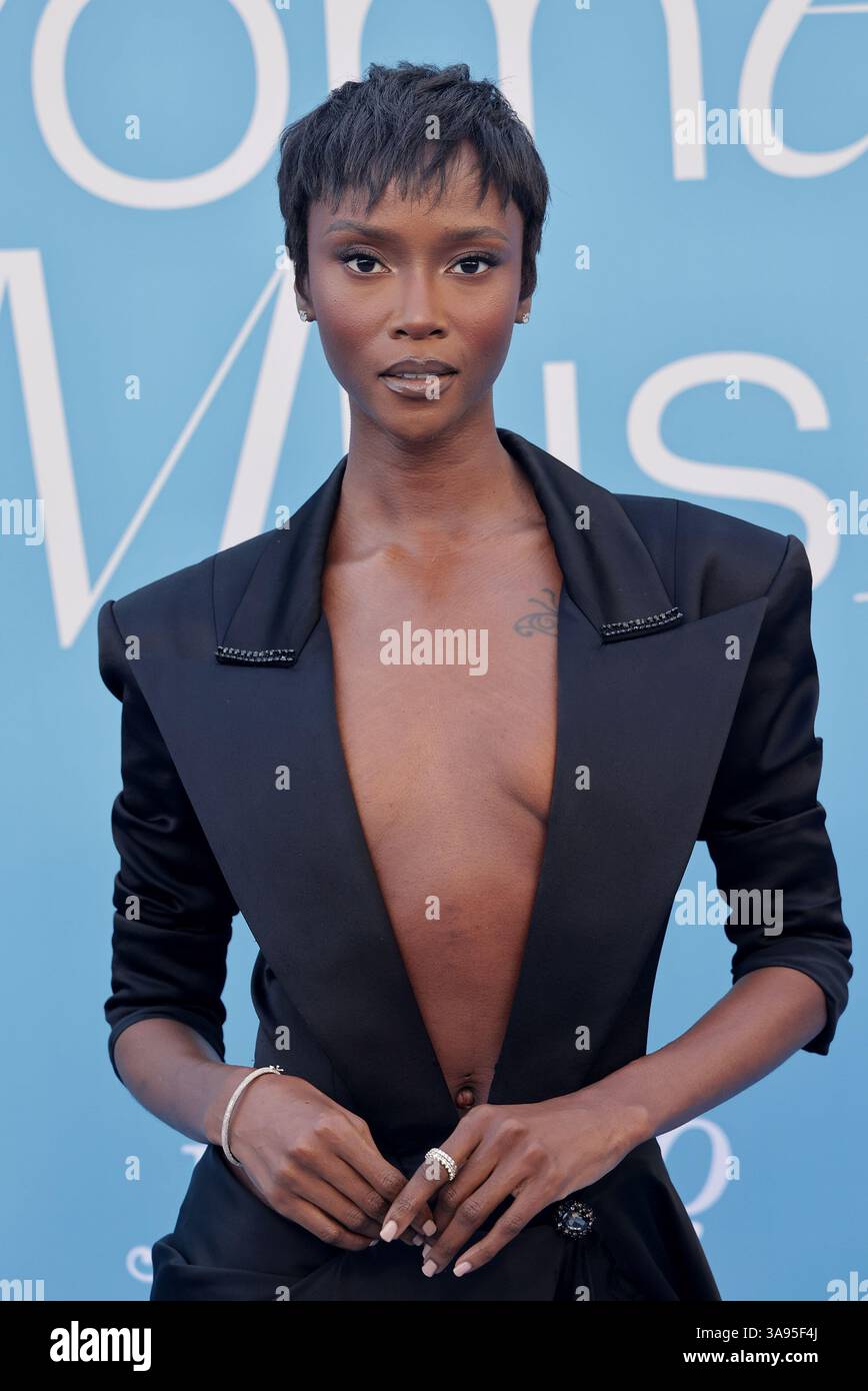 Inglewood, Ca. 29th Mar, 2025. Ebony Riley attends the 2025 Billboard ...