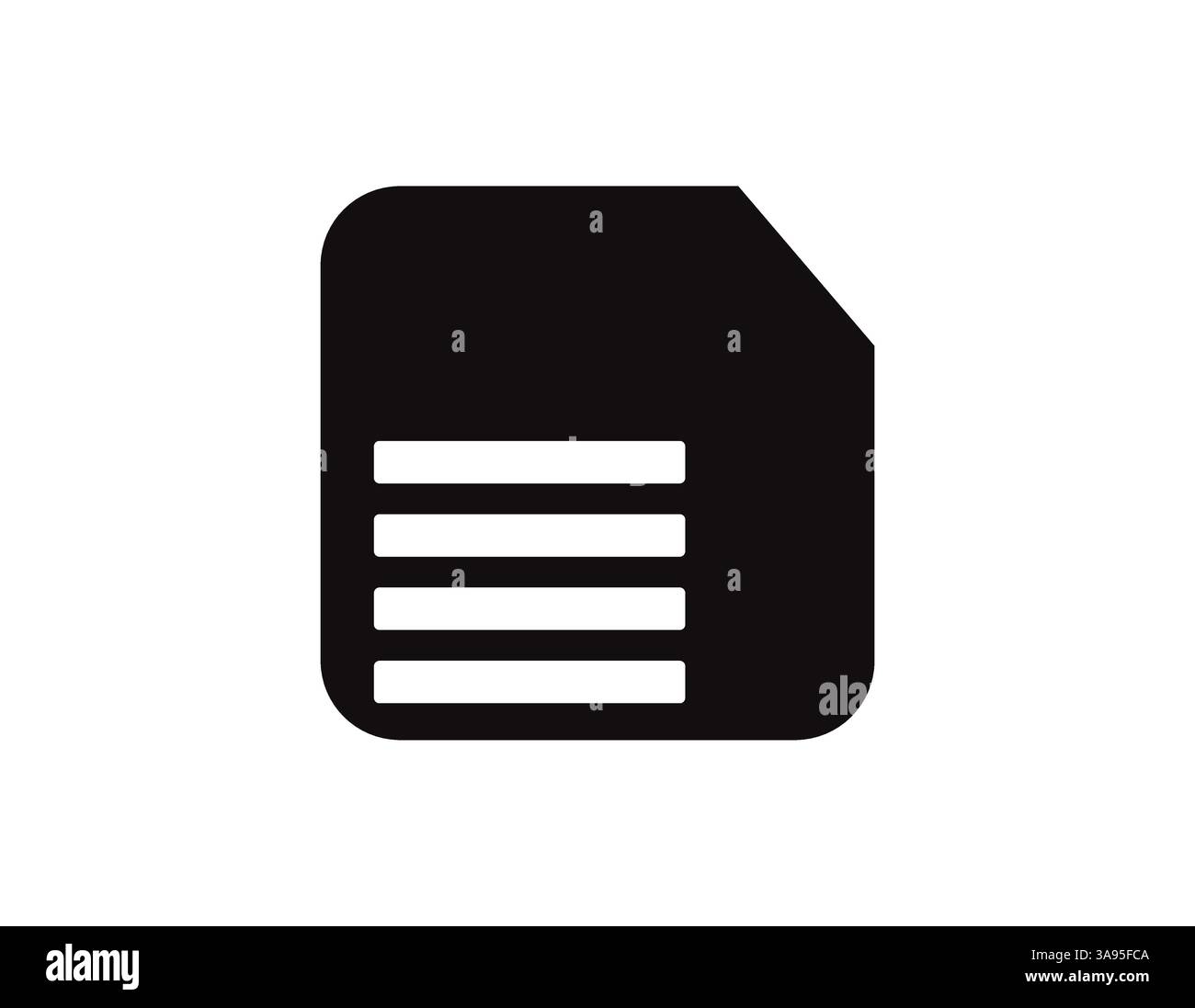 Floppy disk linear icon vector design Stock Vector