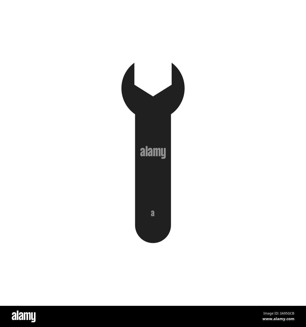 Screwdriver icon flat vector illustration. Stock Vector
