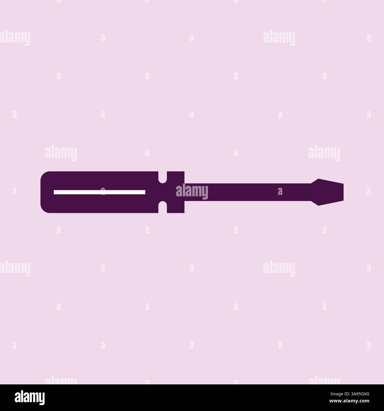 Screwdriver icon flat vector illustration Stock Vector Image & Art - Alamy