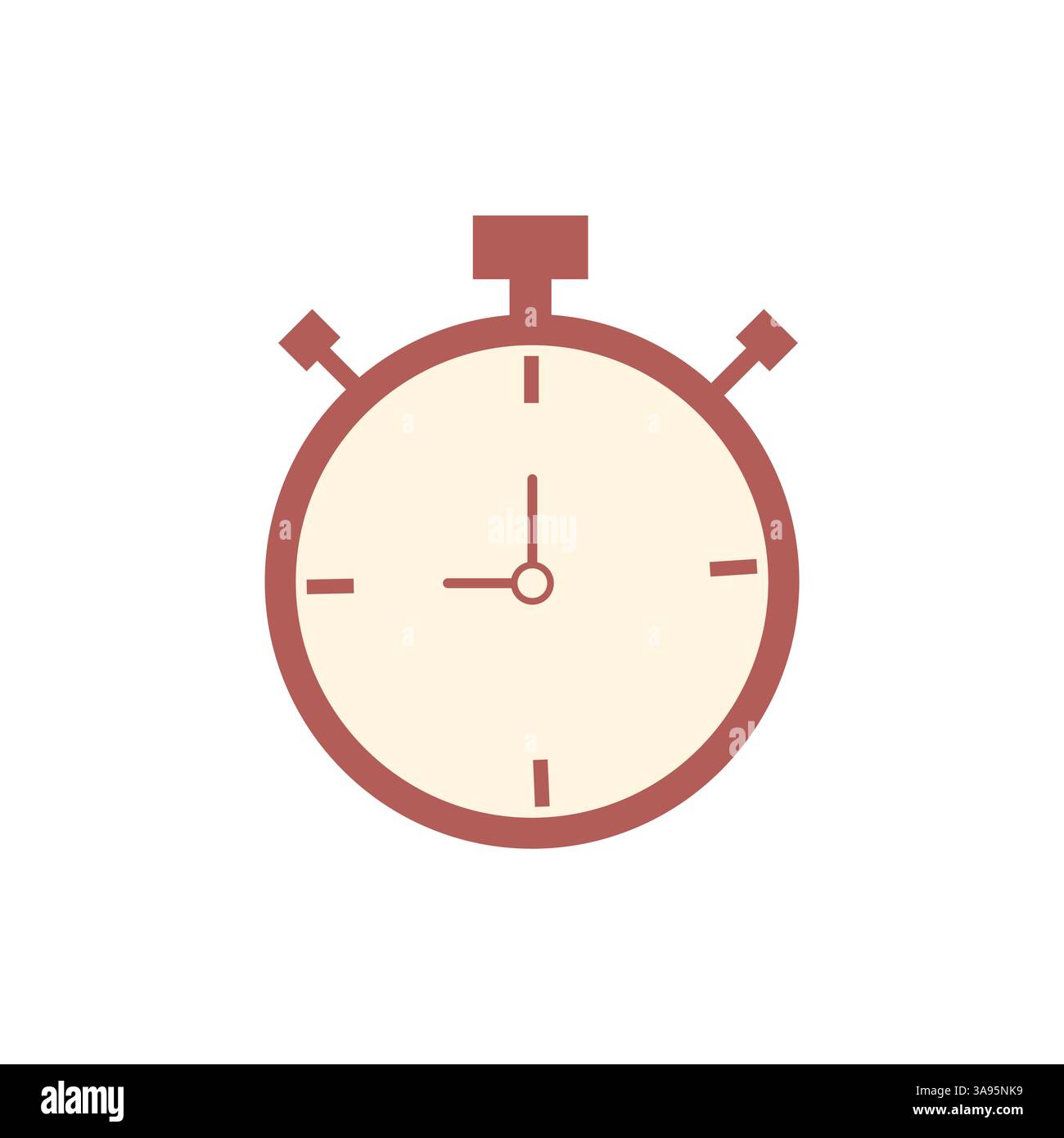 Flat timer icon Symbol Vector Illustration Stock Vector Image & Art - Alamy