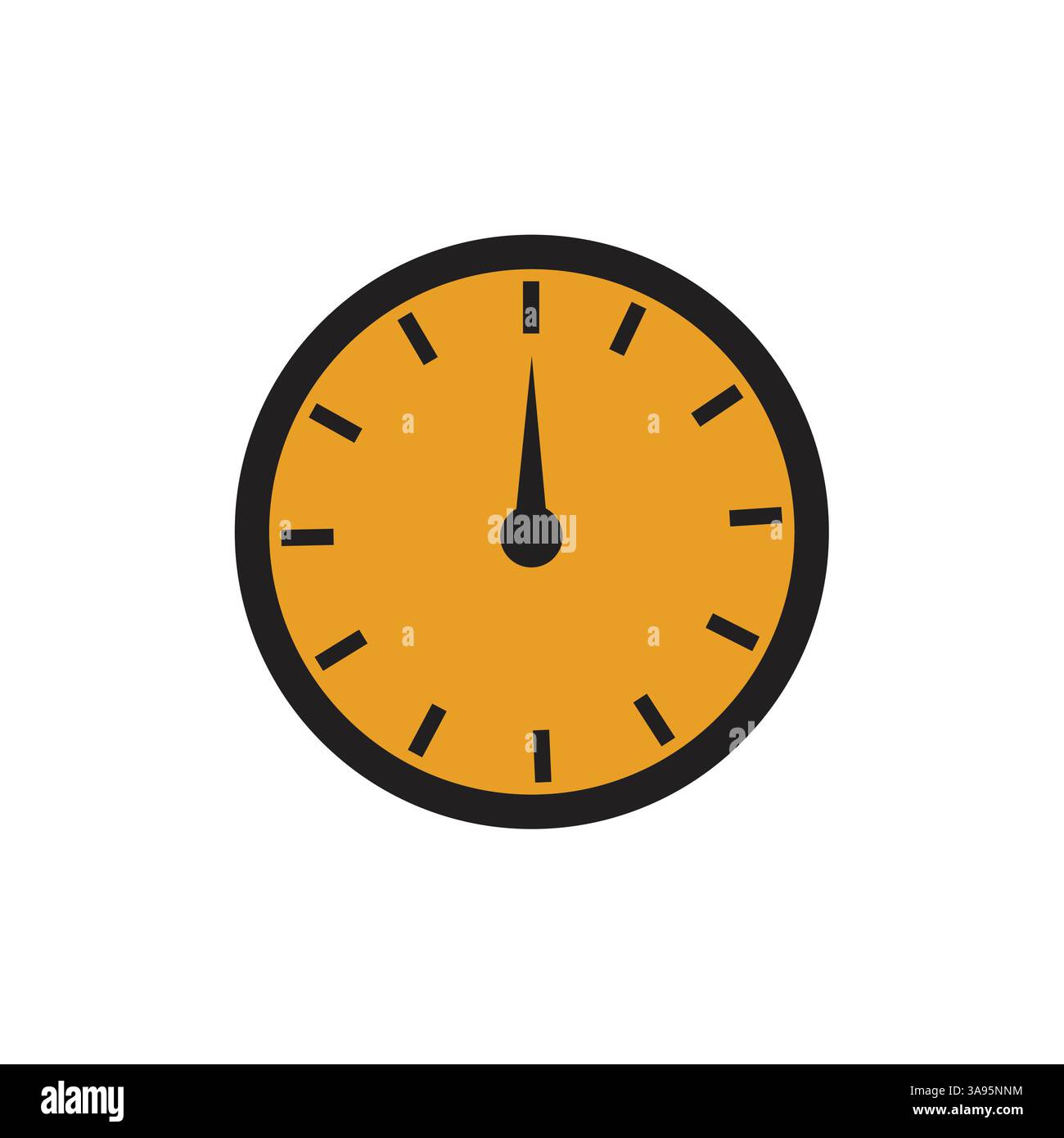 Flat Stopwatch icon Symbol Vector Illustration Stock Vector