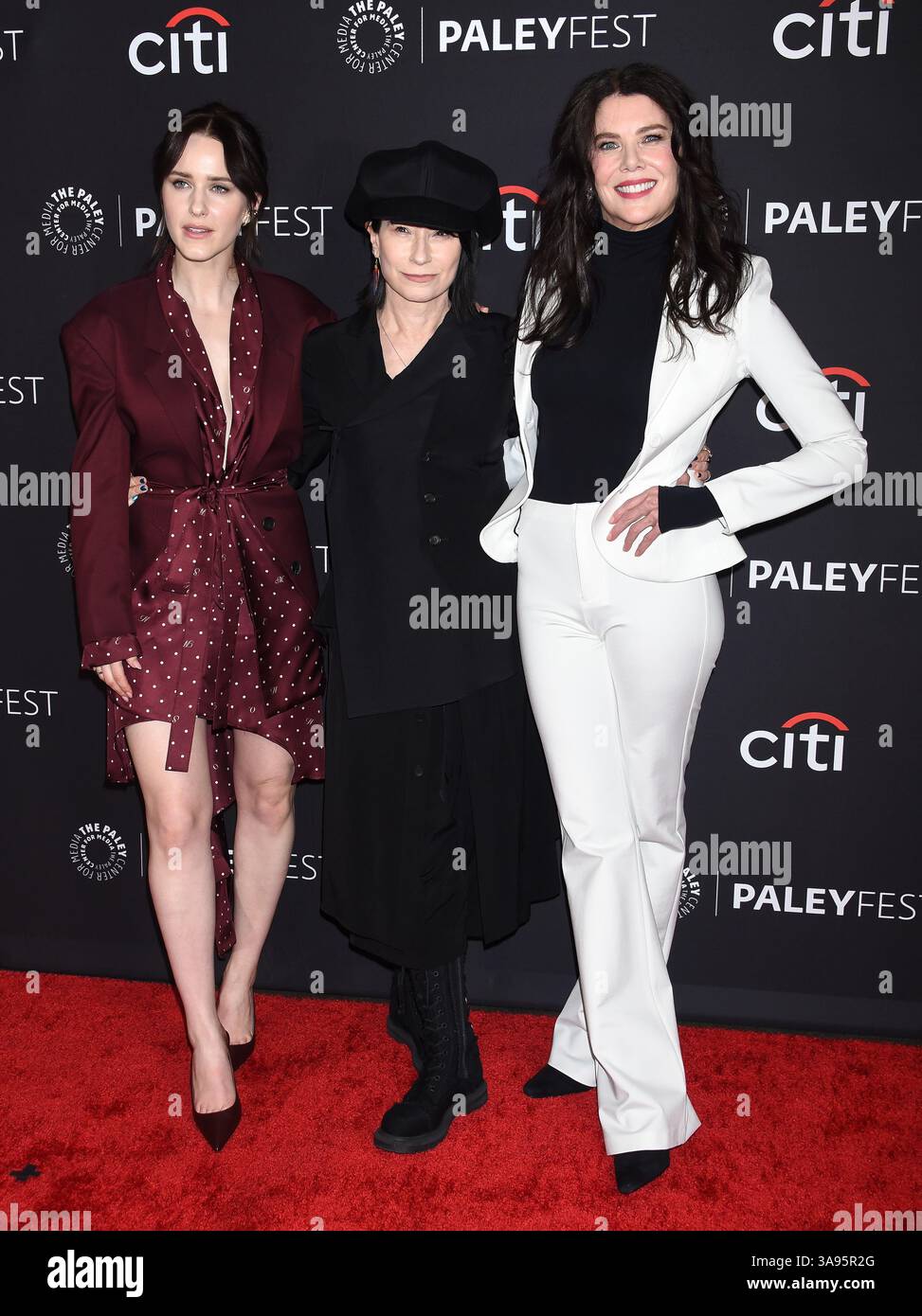 Hollywood, USA. 29th Mar, 2025. Rachel Brosnahan, Amy ShermanPalladino