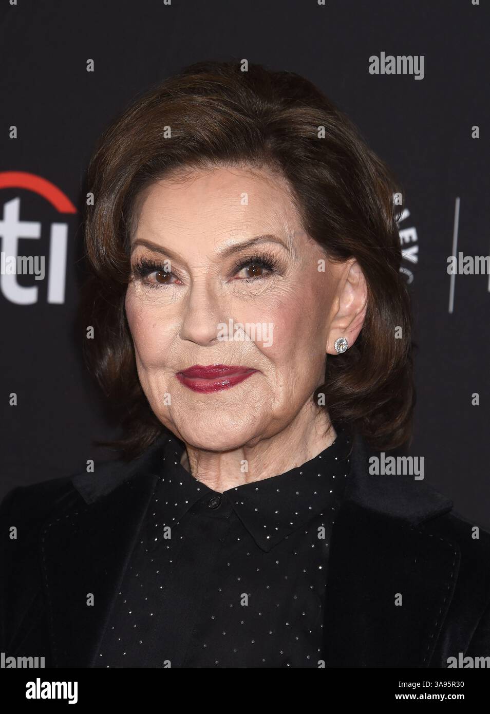 Hollywood, USA. 29th Mar, 2025. Kelly Bishop arriving to 2025 PaleyFest LA's “Gilmore Girls, The Marvelous Mrs. Maisel, And Etoile: The Amy Sherman-Palladino Multiverse” held at the Dolby Theatre on March 29, 2025 in Hollywood, Ca. © Janet Gough/AFF-USA.COM Credit: AFF/Alamy Live News Stock Photo