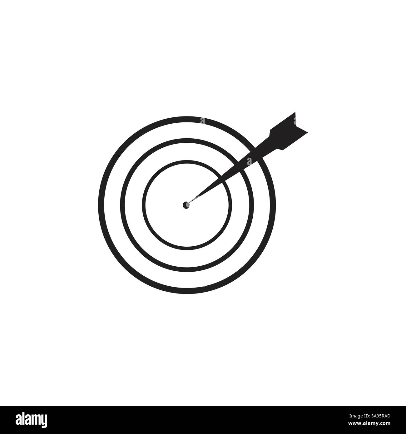 Target icon, vector best flat icon. Stock Vector