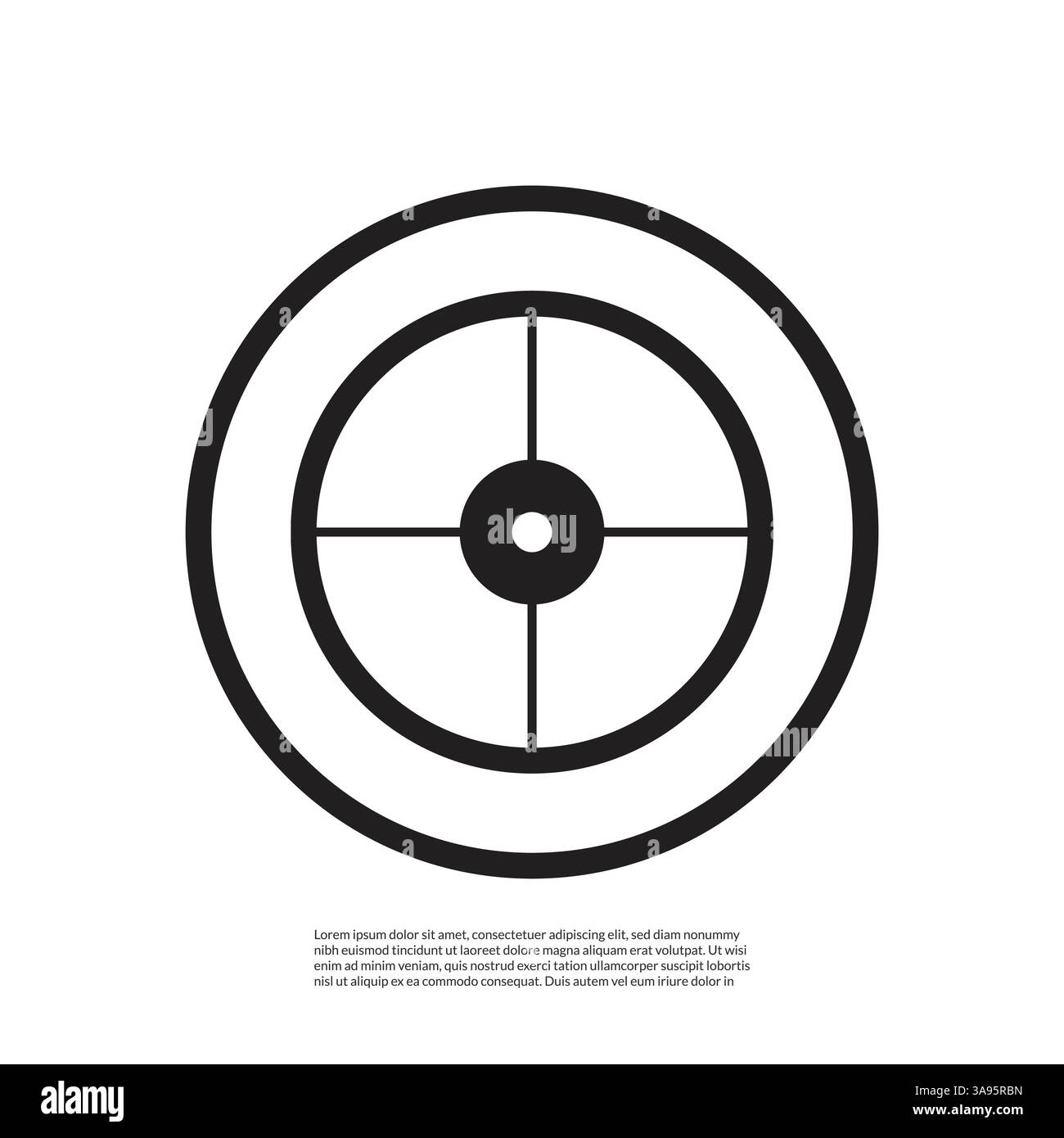 Target icon, vector best flat icon. Stock Vector