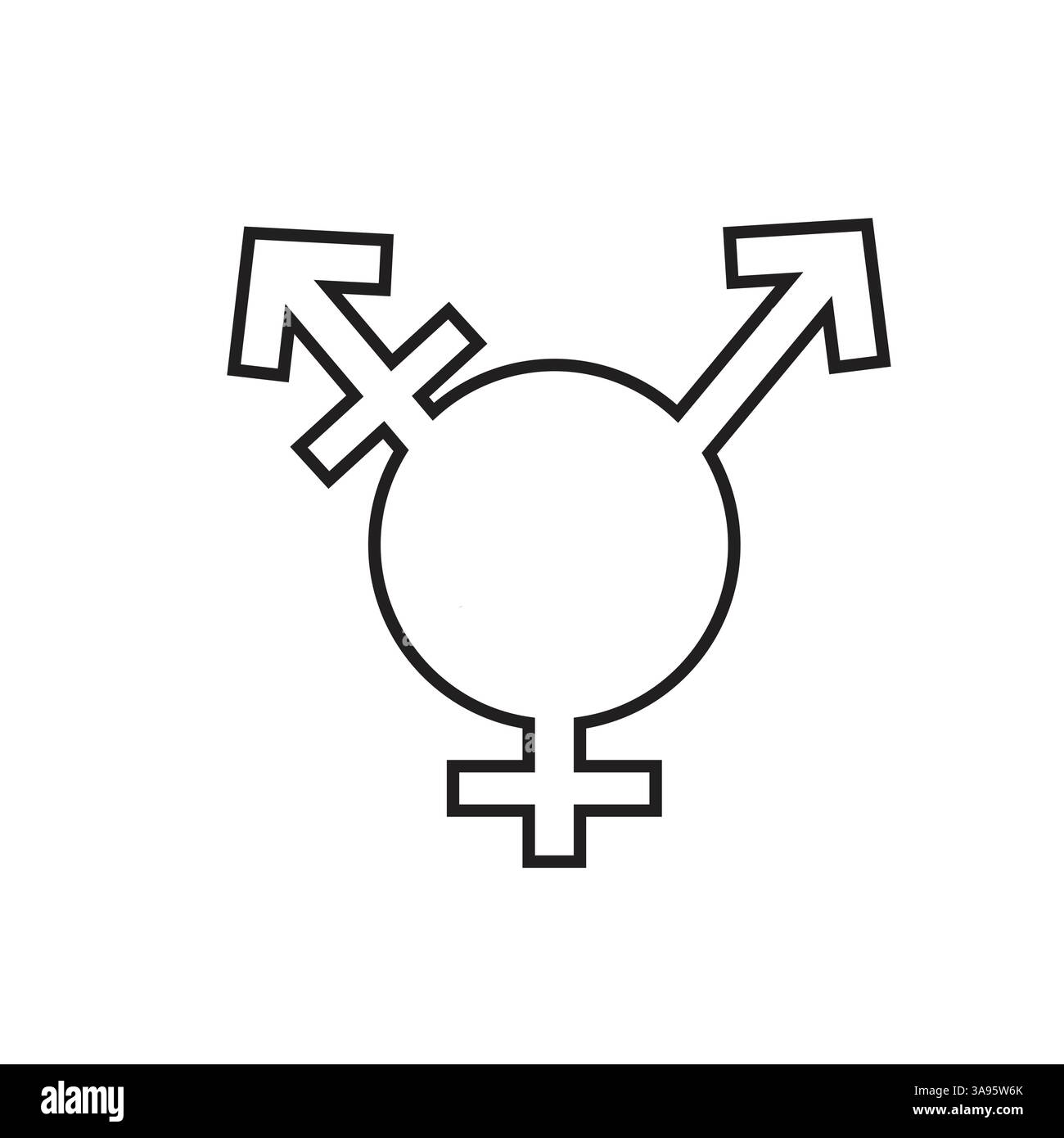 Temperature icon vector. line thermometer symbol. Stock Vector