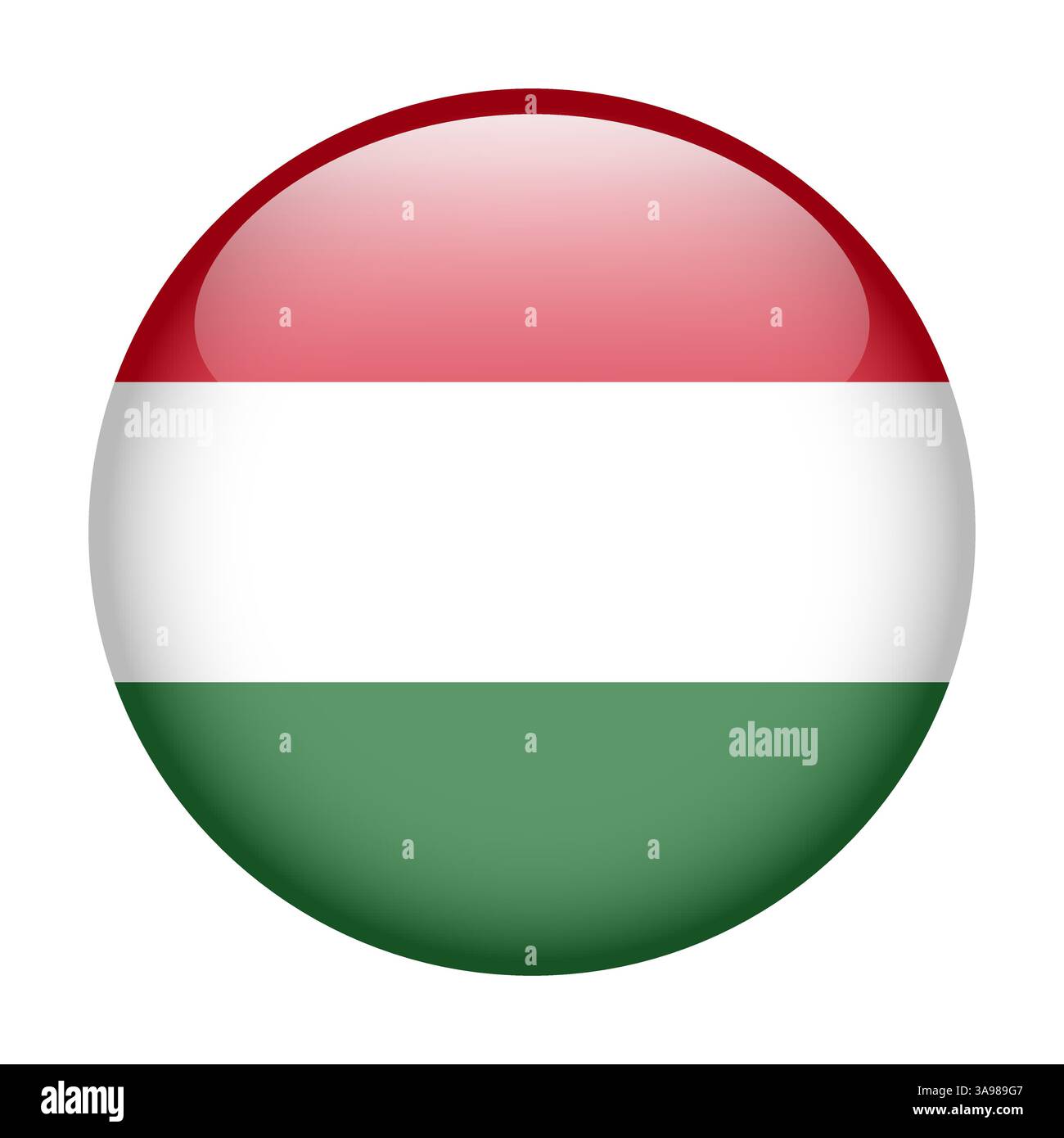 Flag hungary in circle hi-res stock photography and images - Alamy