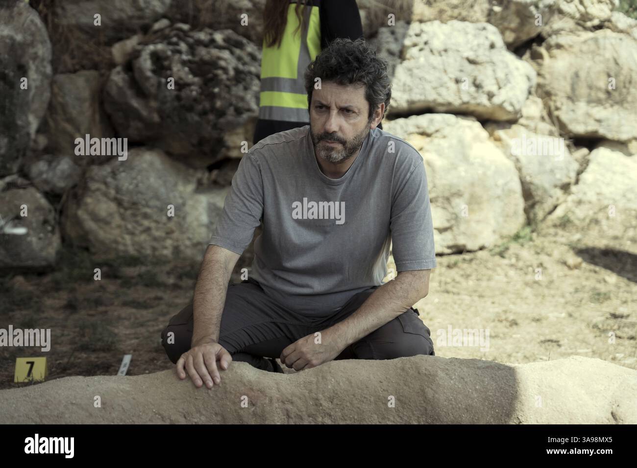 DANIEL GRAO in LA HUELLA DEL MAL (2025), directed by