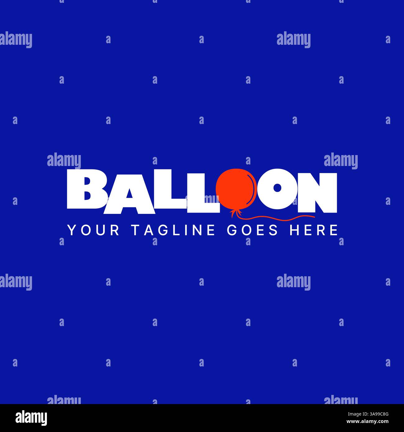 Logo design graphic concept creative premium vector stock image top sell text word Balloon font sweet childish crayon bubble decoration 3D happy party Stock Vector