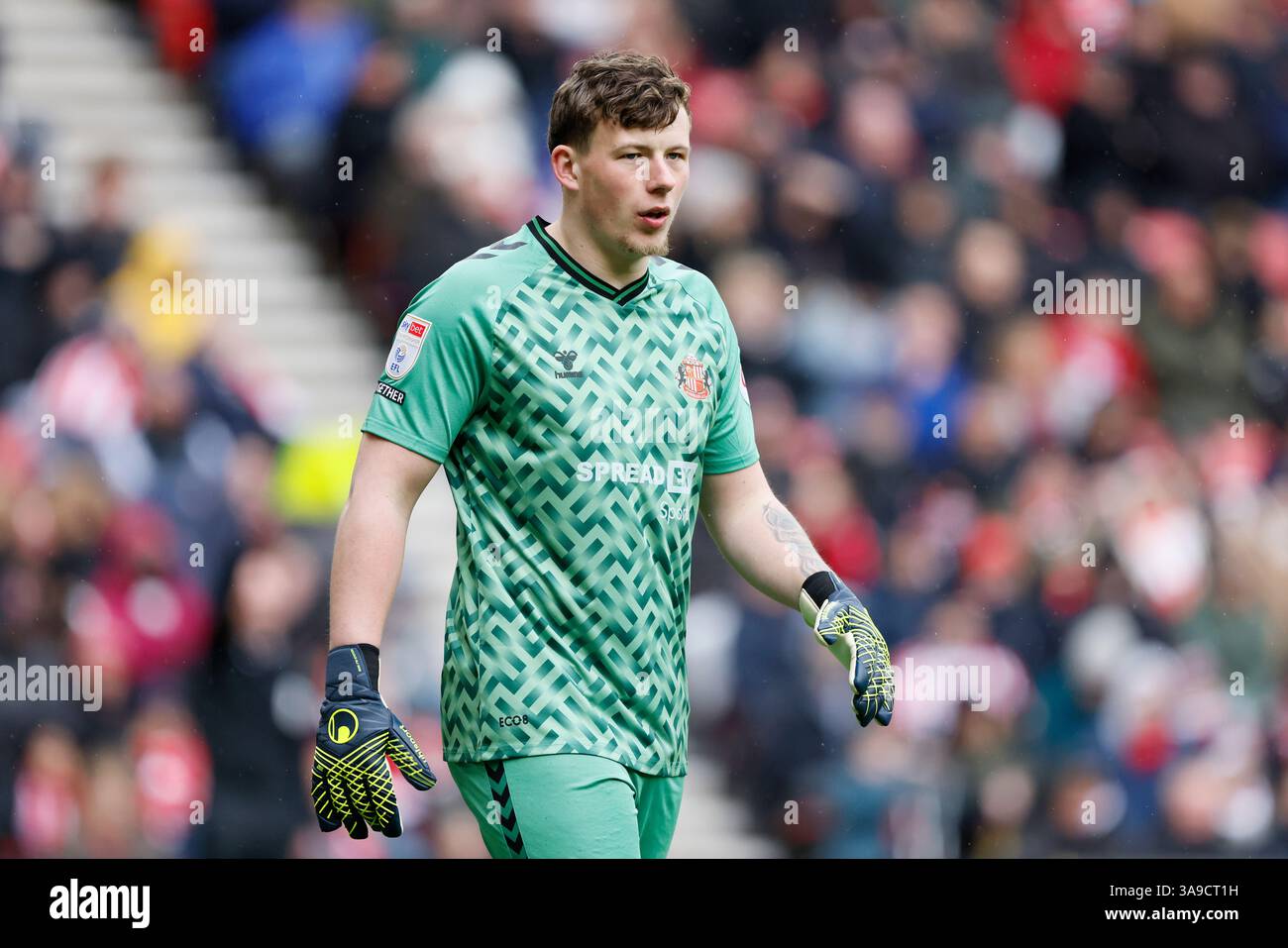 Sunderland goalkeeper Anthony Patterson during the Sky Bet Championship ...