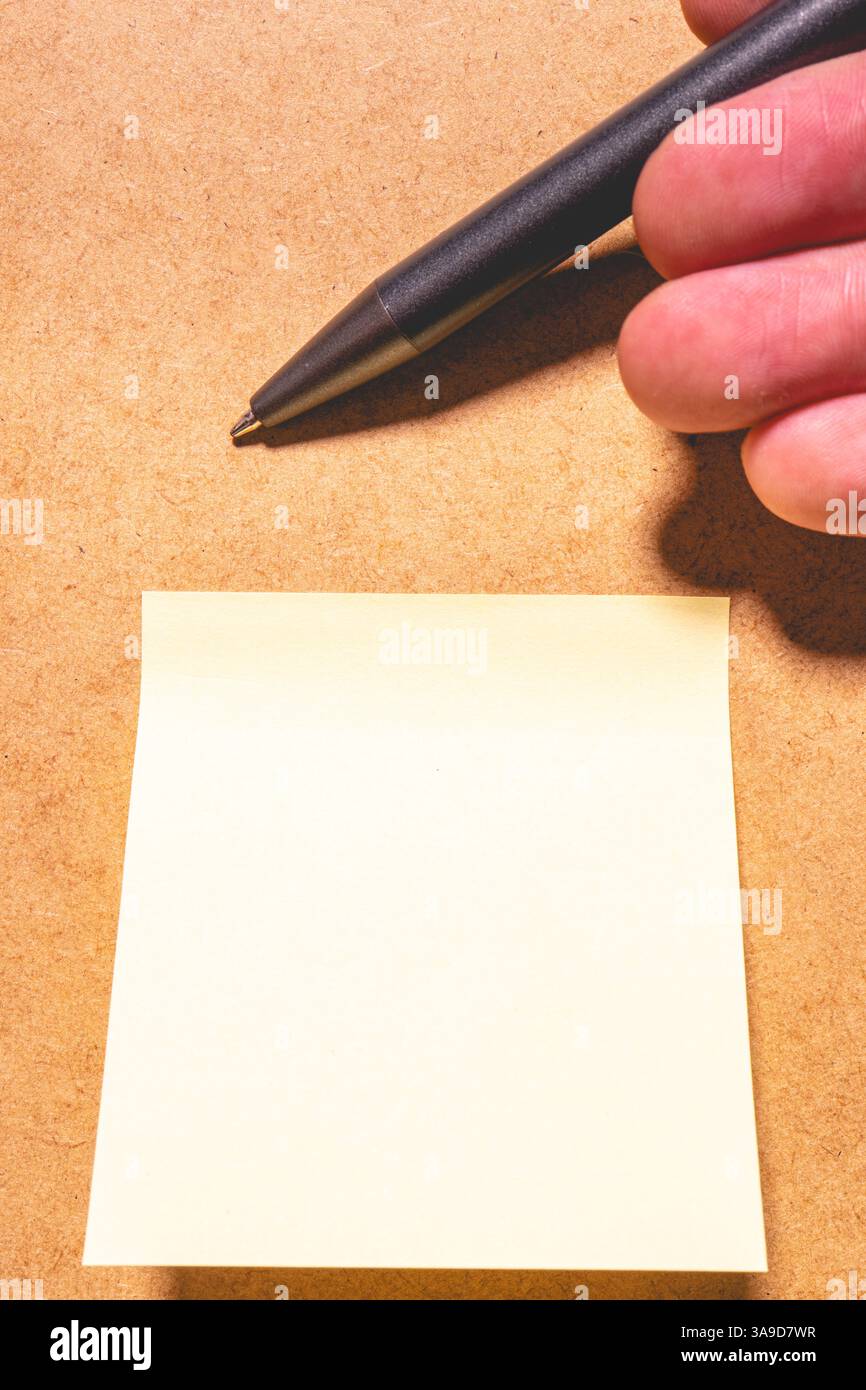 Sticky note handwritten phrase hi-res stock photography and images - Alamy