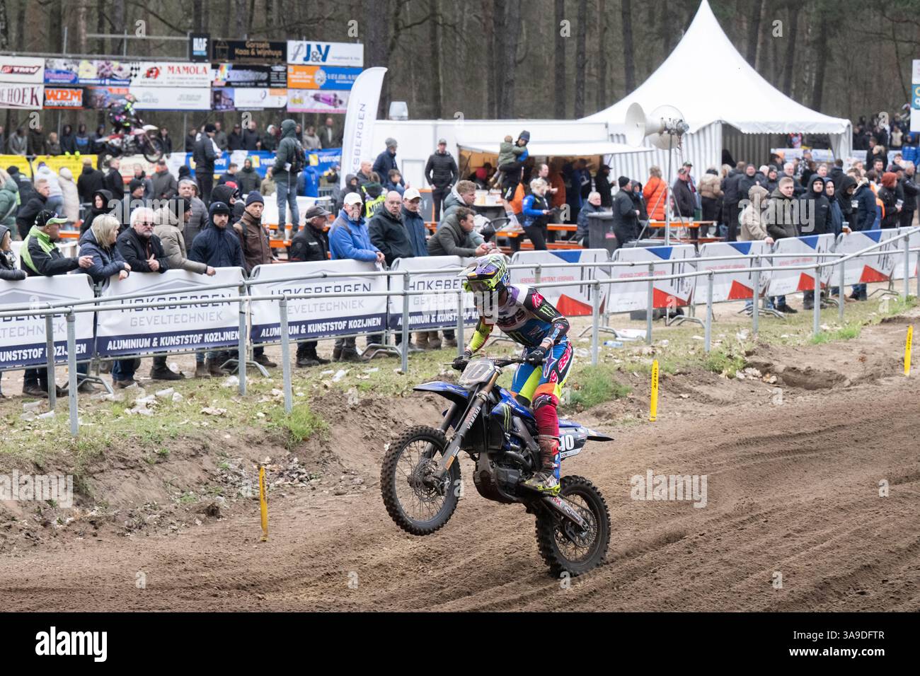 HARSFSEN, NETHERLANDS - MARCH 30: 10. Calvin Vlaanderen (Netherlands ...