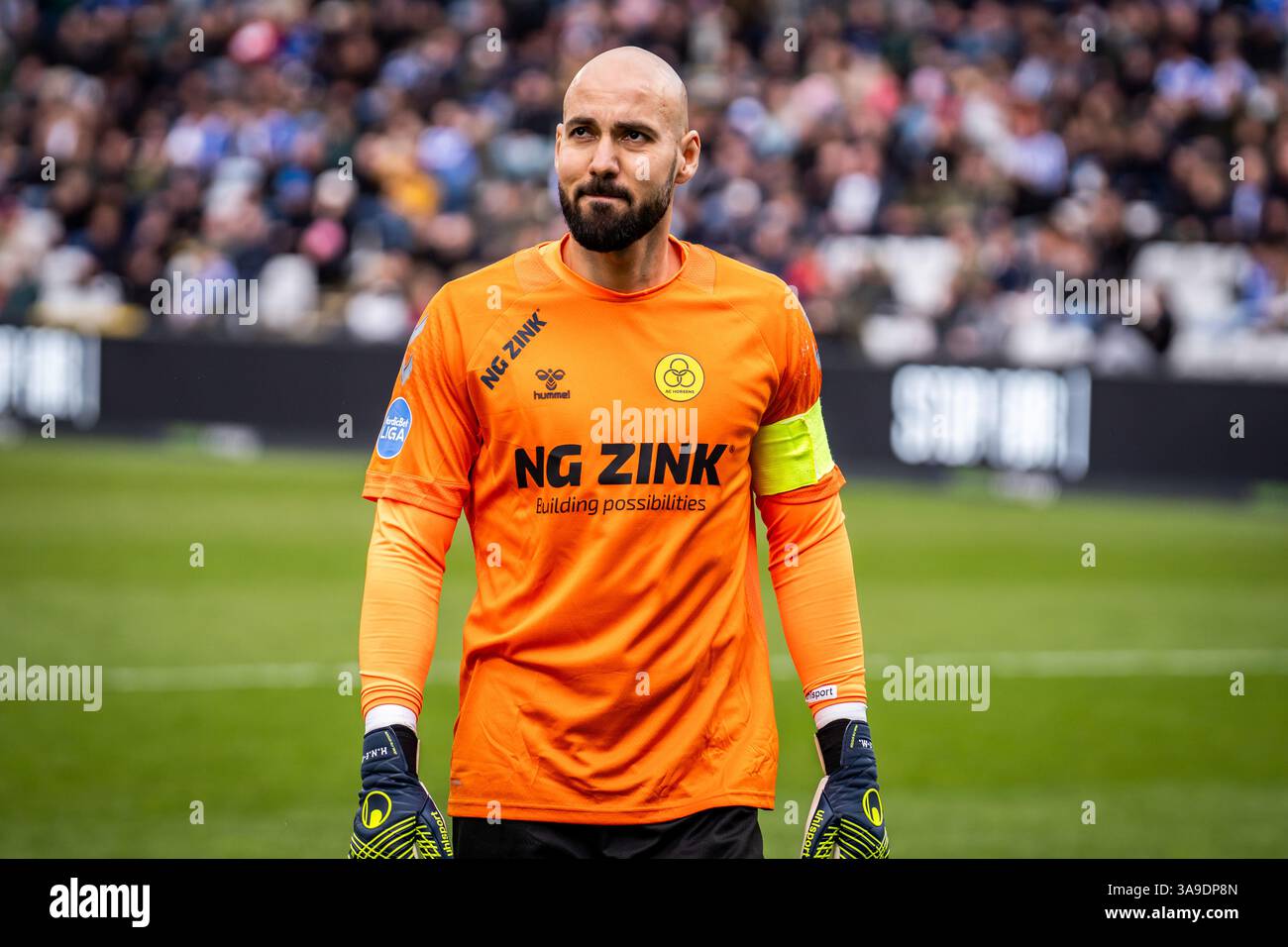 Odense, Denmark. 30th Mar, 2025. Goalkeeper Matej Delac (1) of AC ...