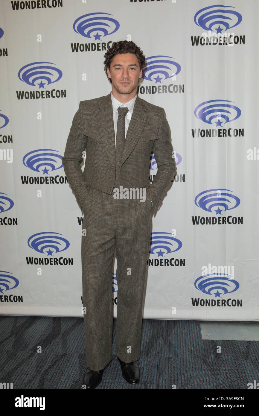 Belmont Cameli In The Press Room For Until Dawn At WonderCon 2025 At belmont-cameli-in-the-press-room-for-until-dawn-at-wondercon-2025-at