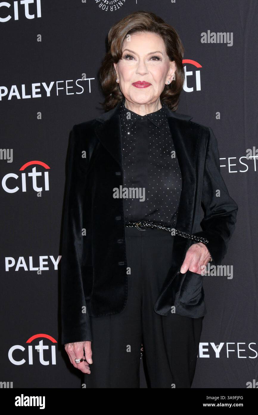 March 30, 2025, Los Angeles, Ca, USA: LOS ANGELES - MAR 29: Kelly Bishop at PaleyFEST 2025 - The Amy Sherman-Palladino Multiverse at the Dolby Theater on March 29, 2025 in Los Angeles, CA (Credit Image: © Kay Blake/ZUMA Press Wire) EDITORIAL USAGE ONLY! Not for Commercial USAGE! Stock Photo