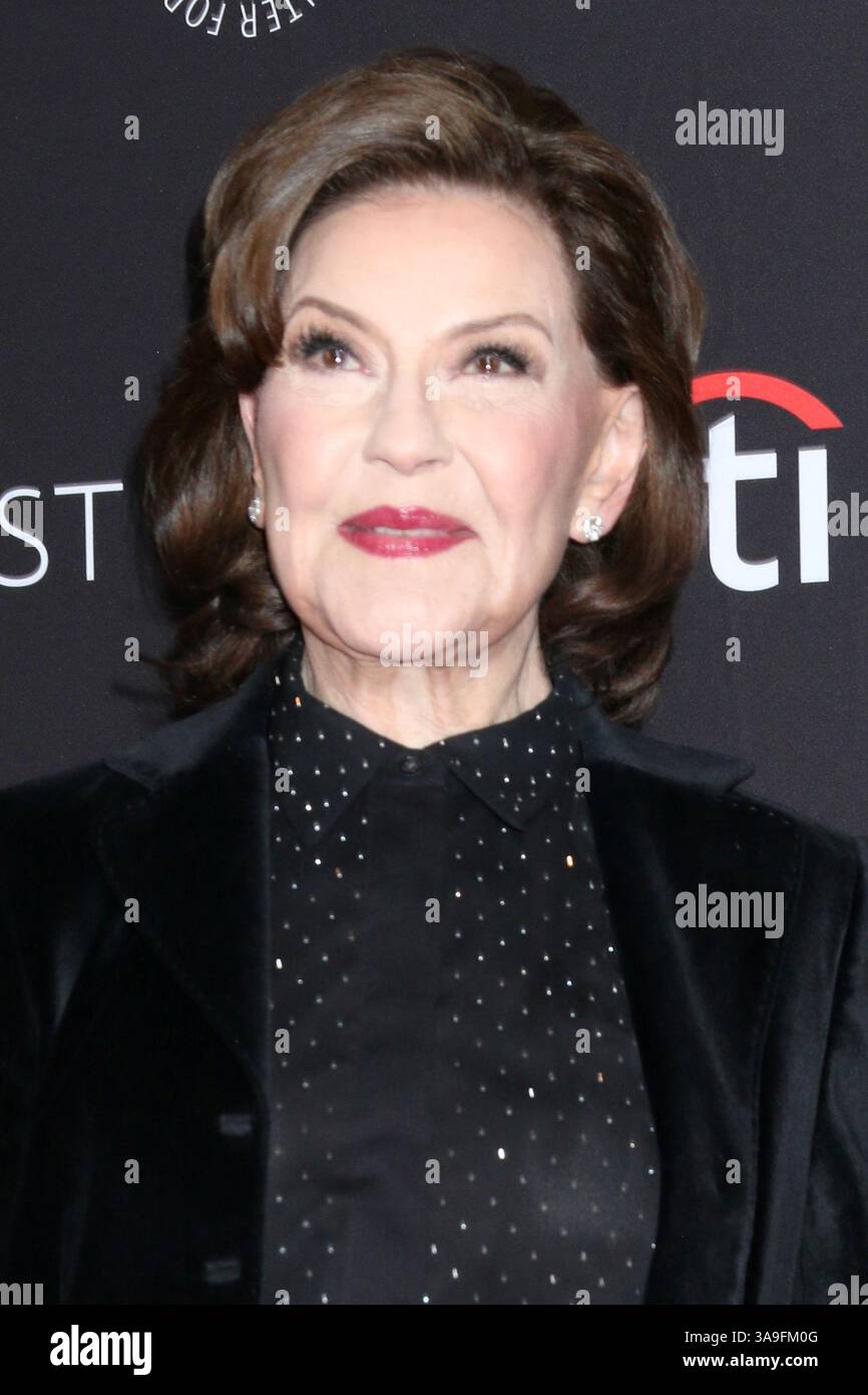 March 30, 2025, Los Angeles, Ca, USA: LOS ANGELES - MAR 29: Kelly Bishop at PaleyFEST 2025 - The Amy Sherman-Palladino Multiverse at the Dolby Theater on March 29, 2025 in Los Angeles, CA (Credit Image: © Kay Blake/ZUMA Press Wire) EDITORIAL USAGE ONLY! Not for Commercial USAGE! Stock Photo