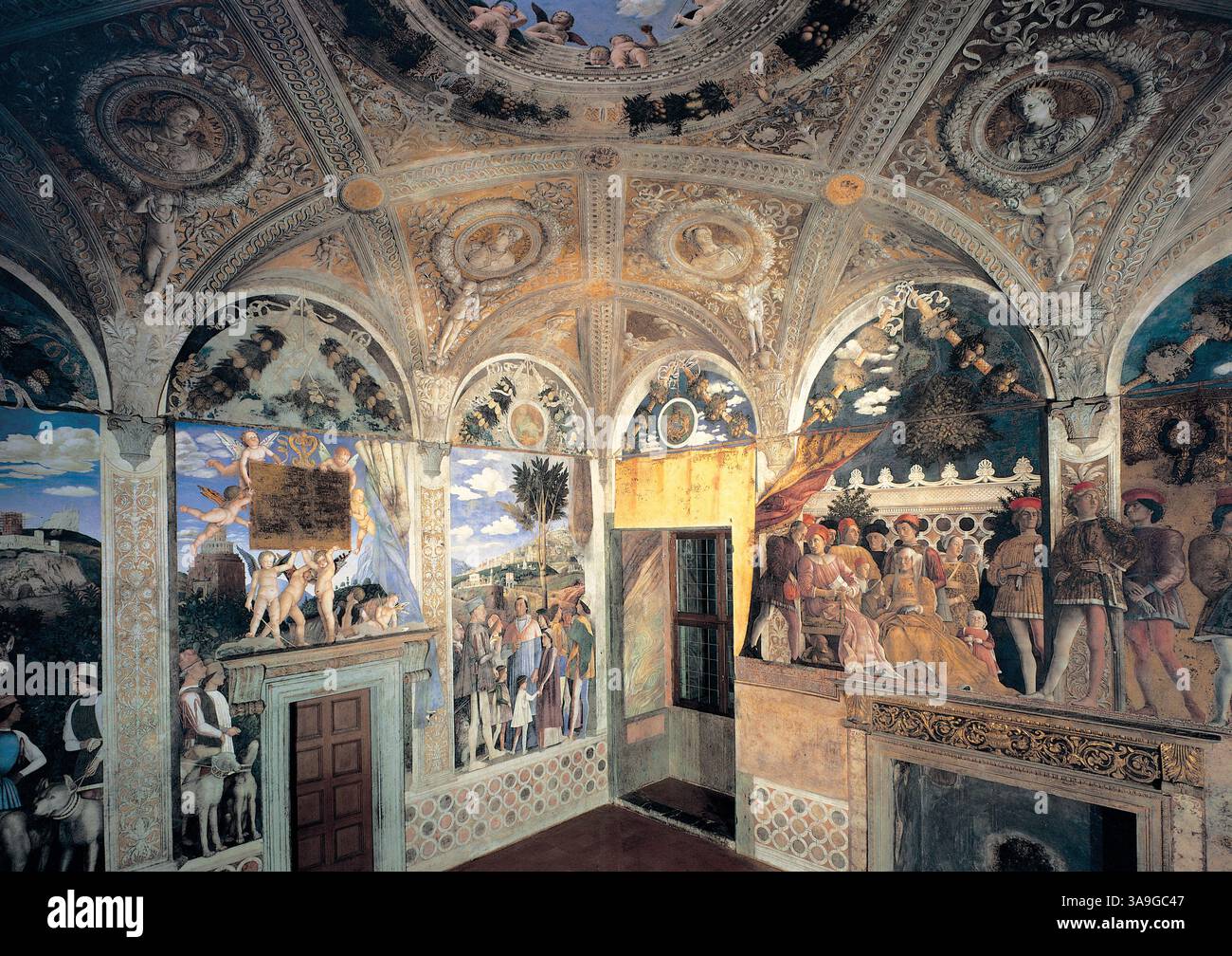 August 18, 2010 - Mantegna Andrea, Decoration of the Camera degli Sposi ...
