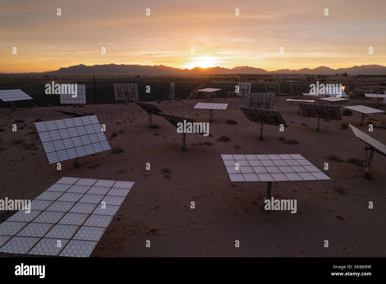 Disused solar field hi-res stock photography and images - Alamy