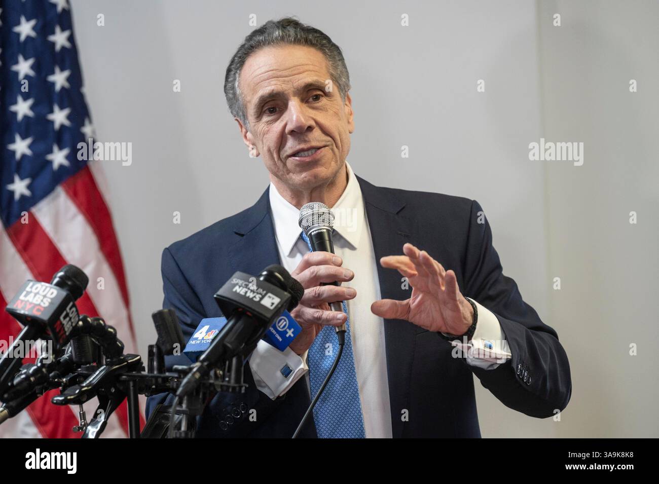 New York, New York, USA. 30th Mar, 2025. Former Governor and candidate ...