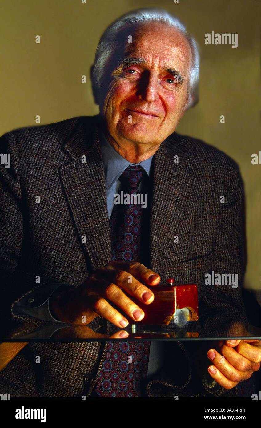 Aug 07, 1997; San Francisco, CA, USA; Douglas Englebart, inventor of ...