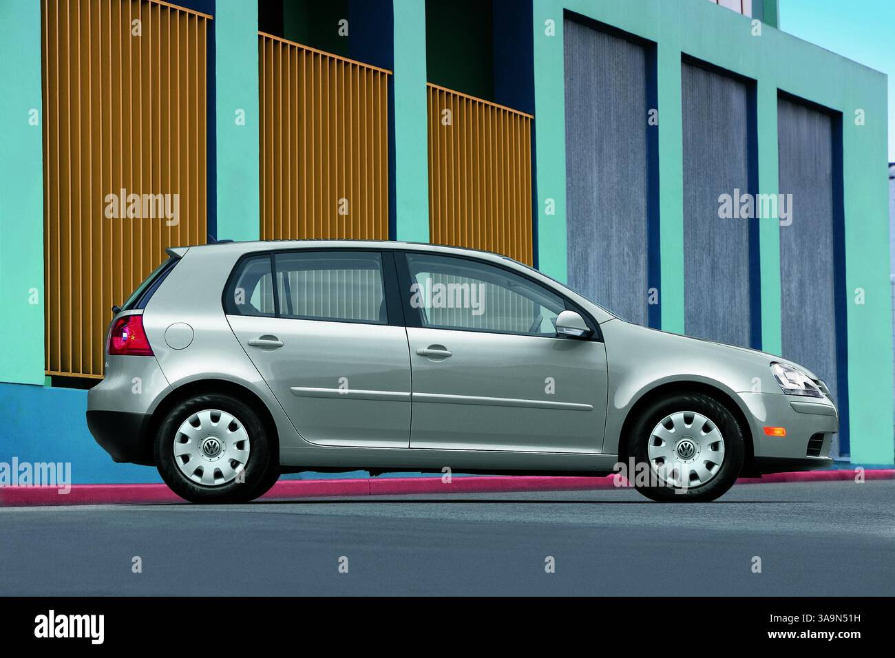 Silver Vw Rabbit Jul 10, 2006; New York, NY, USA; VW announces the return of the 2006/ ...