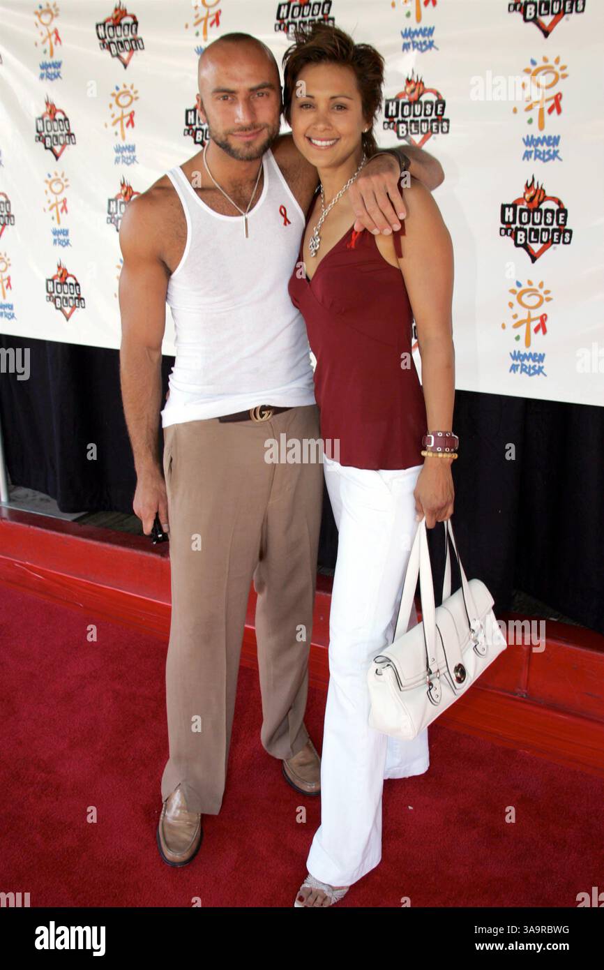 May 22, 2005; Hollywood, CA, USA; HONEY LABRADOR and DANNY TEESON at the The Women At Risk 7th Annual Gospel Brunch Fundraiser honoring Jasmine Guy at the House of Blues, West Hollywood, California. Mandatory Credit: Photo by David Livingston/ZUMA Press. (©) Copyright 2005 by David Livingston Stock Photo