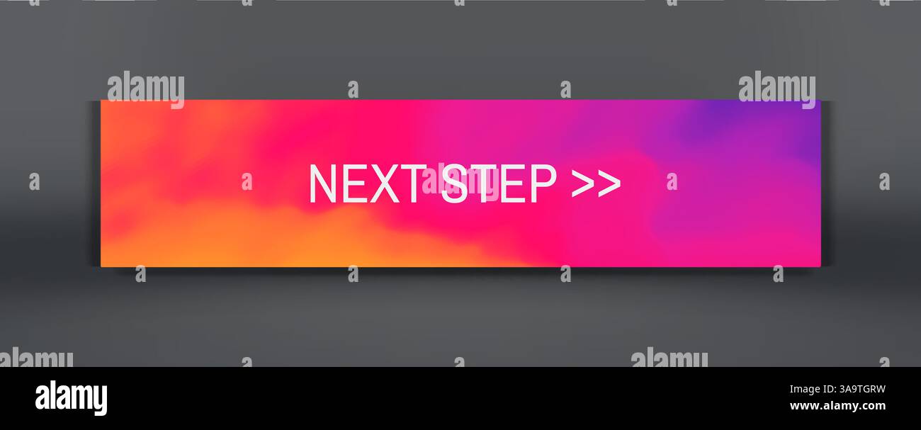 Vector button for online sale. Banner web template. Stock Vector