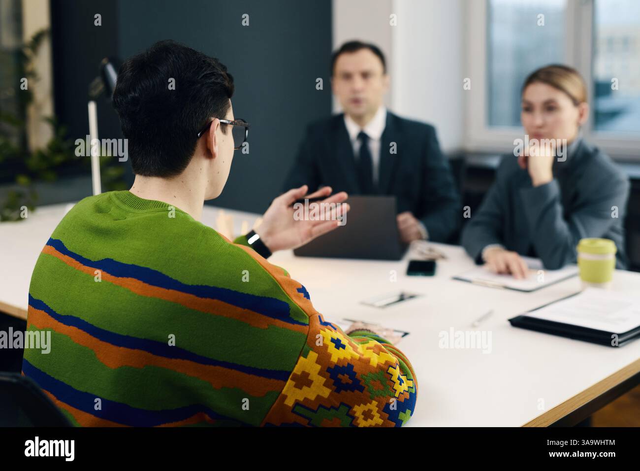 Recruitment office interview hr hi-res stock photography and images - Alamy