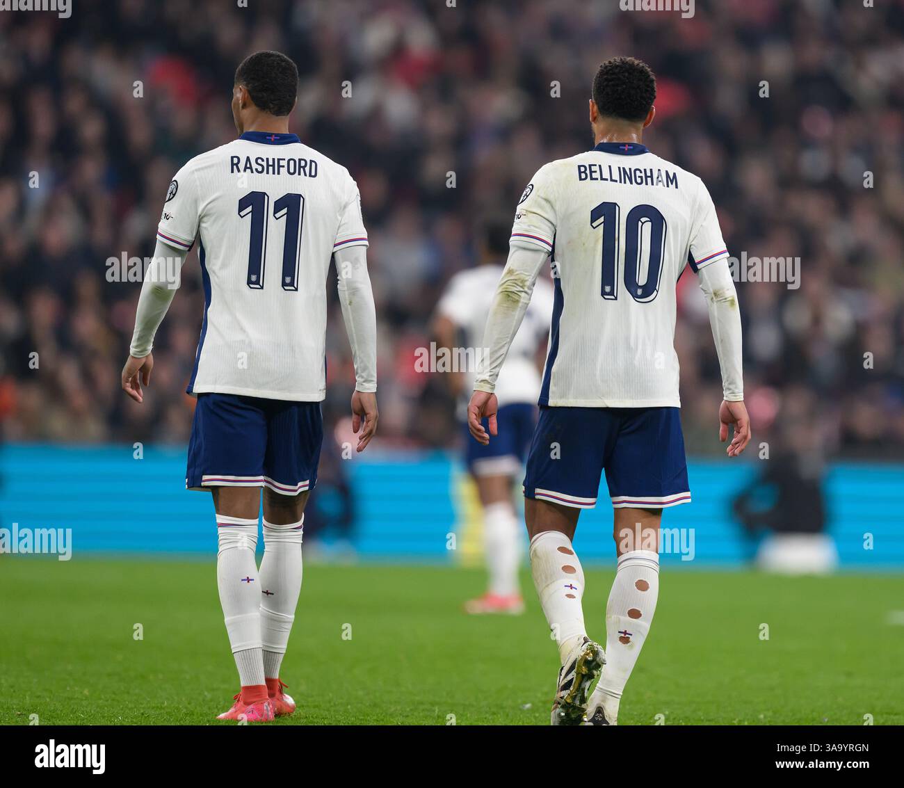 London, UK. 24th Mar, 2025. England v Latvia - UEFA World Cup Qualifier ...