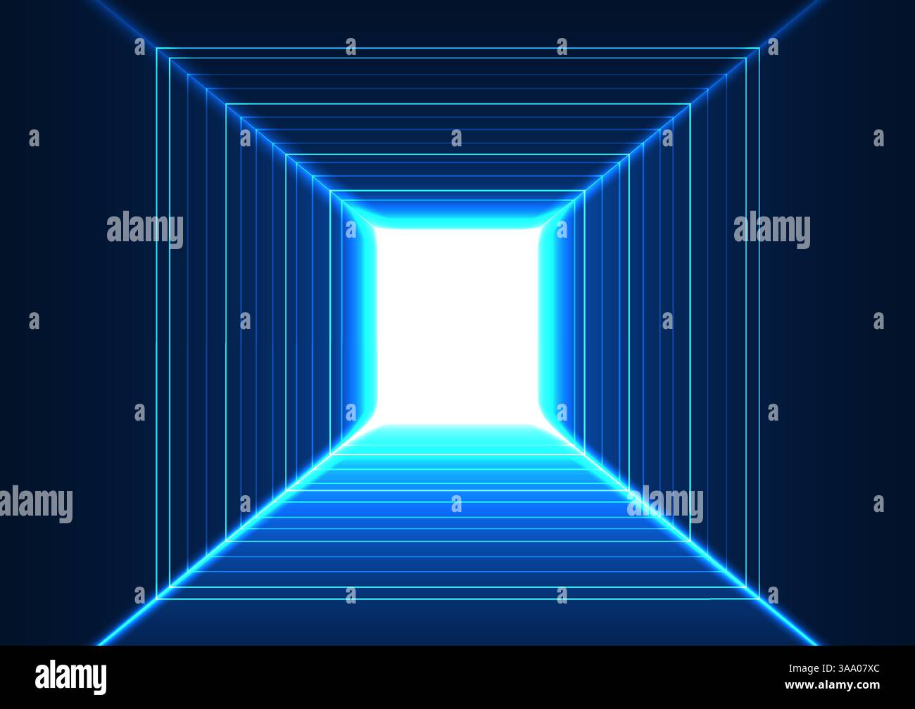 Technology background, gradient square shape, digital database access through network, vector illustration, poster, wallpaper Stock Vector