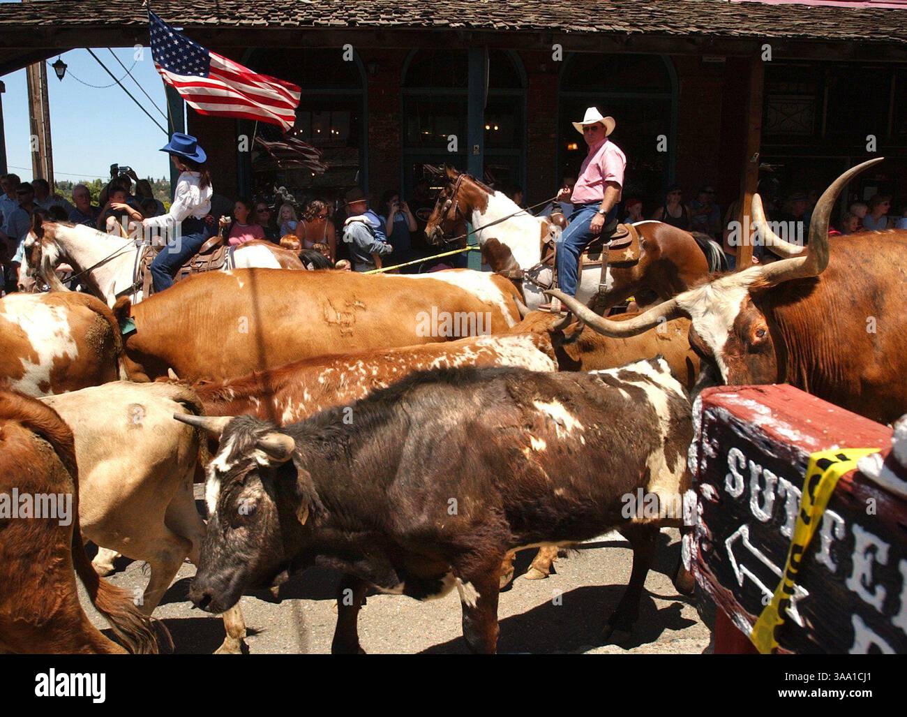 Flying u rodeo hi-res stock photography and images - Alamy
