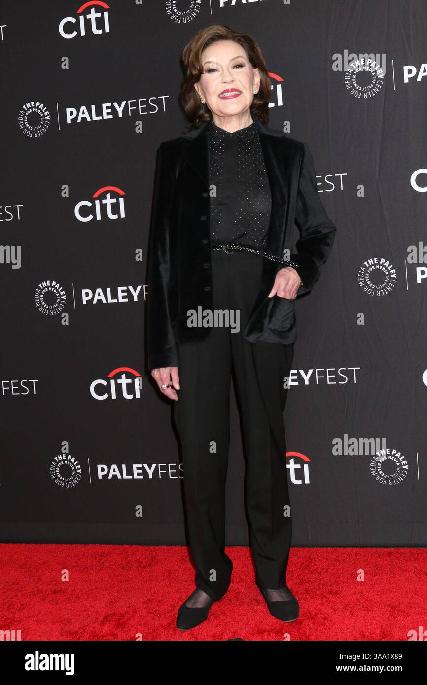 LOS ANGELES - MAR 29:  Kelly Bishop at PaleyFEST 2025 - The Amy Sherman-Palladino Multiverse at the Dolby Theater on March 29, 2025 in Los Angeles, CA (Photo by Katrina Jordan/Sipa USA) Stock Photo