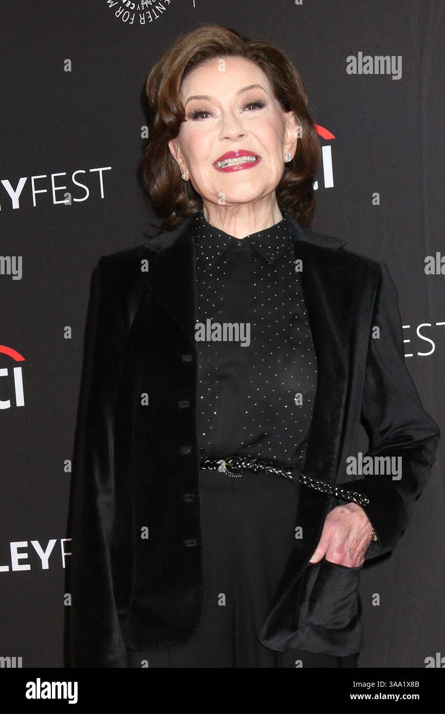 LOS ANGELES - MAR 29:  Kelly Bishop at PaleyFEST 2025 - The Amy Sherman-Palladino Multiverse at the Dolby Theater on March 29, 2025 in Los Angeles, CA (Photo by Katrina Jordan/Sipa USA) Stock Photo