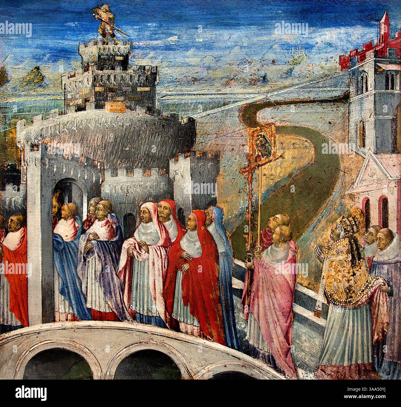 Giovanni di paolo louvre hi-res stock photography and images - Alamy