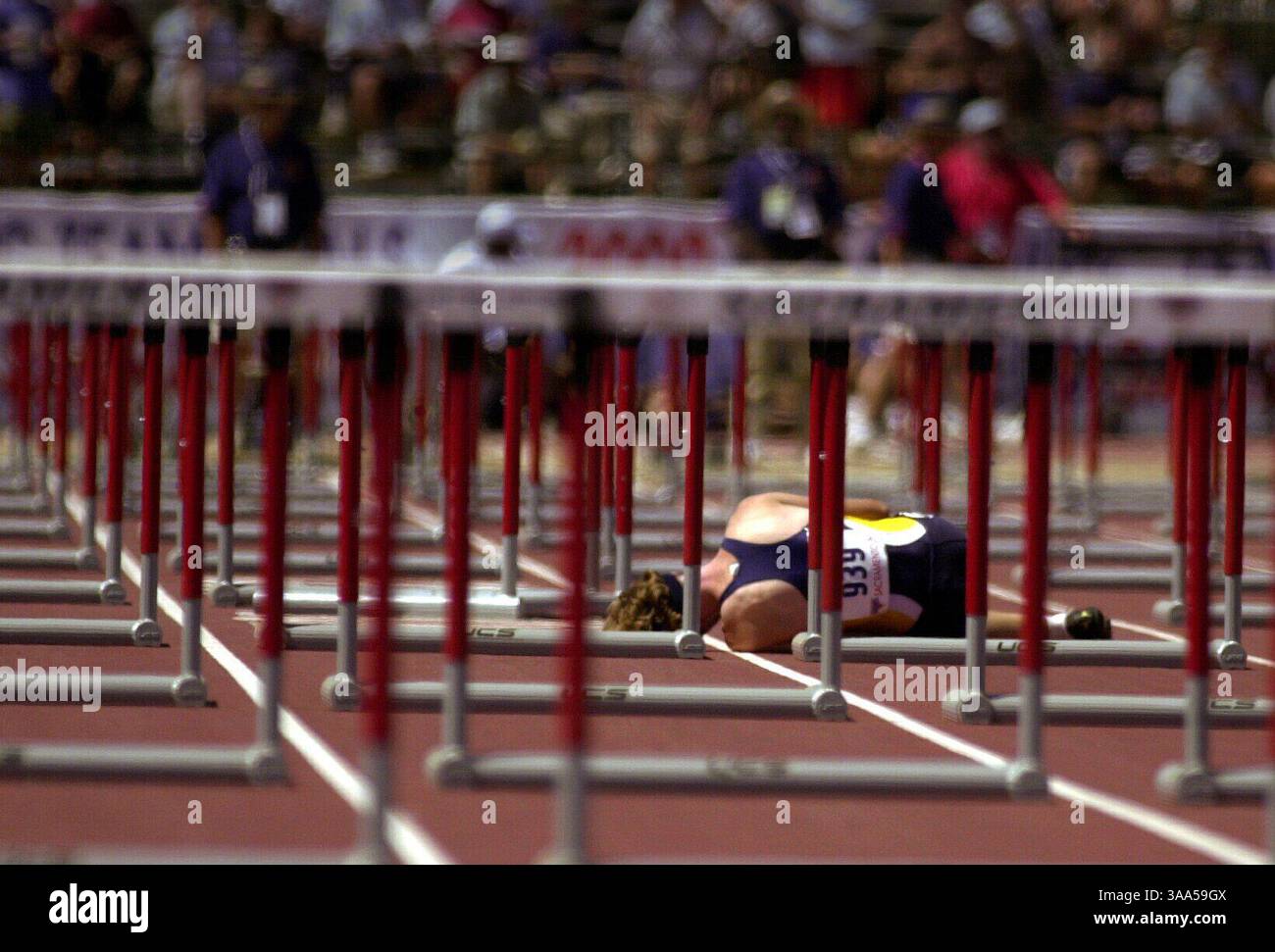 Hurdles fall hi-res stock photography and images - Alamy