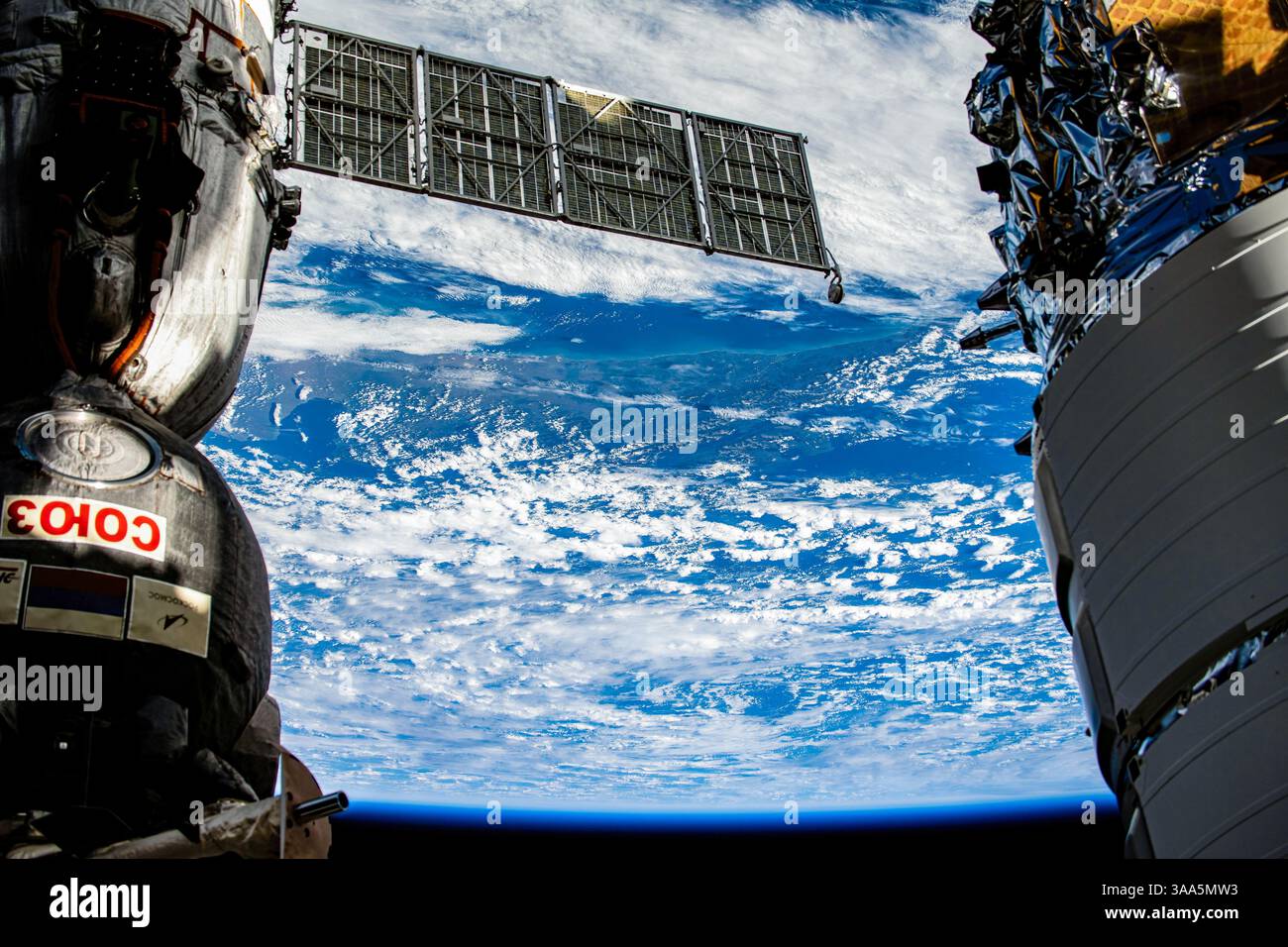 Soyuz spacecraft Stock Photo