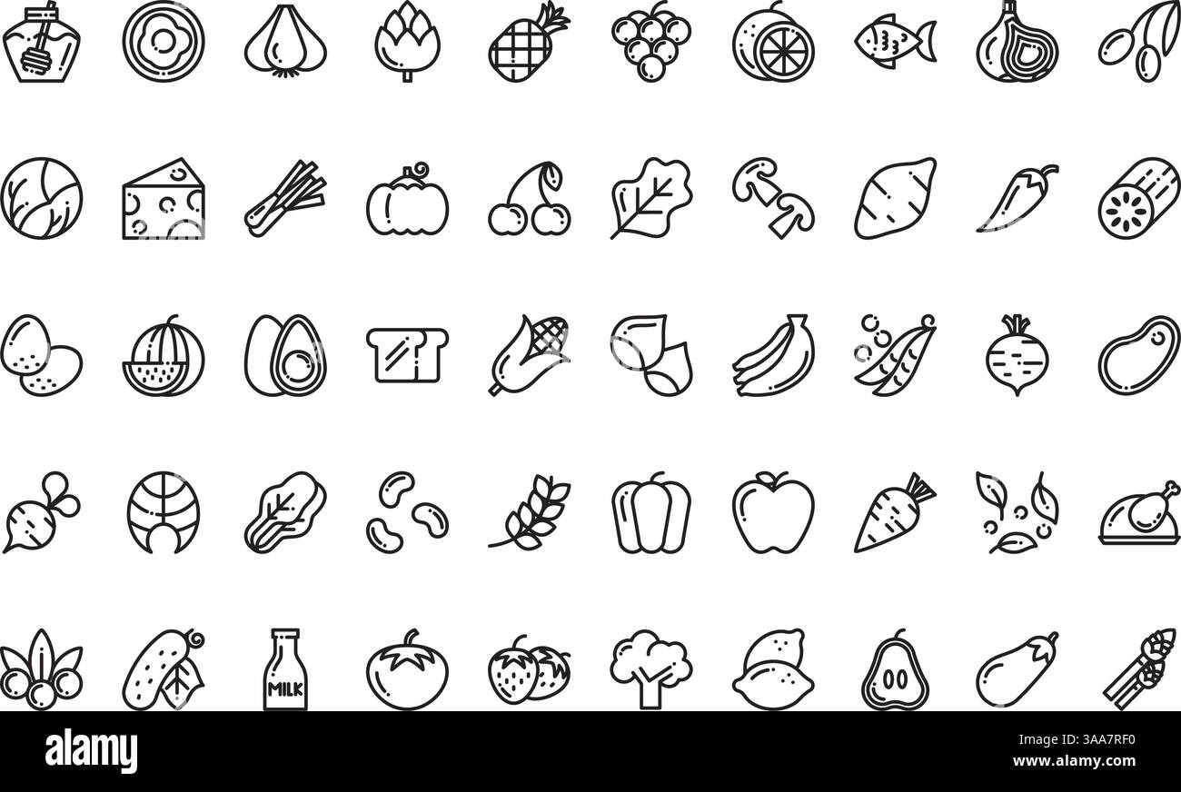 High-Quality Vector Icons Collection with Editable Stroke. Ideal for Professional and Creative Projects Stock Vector