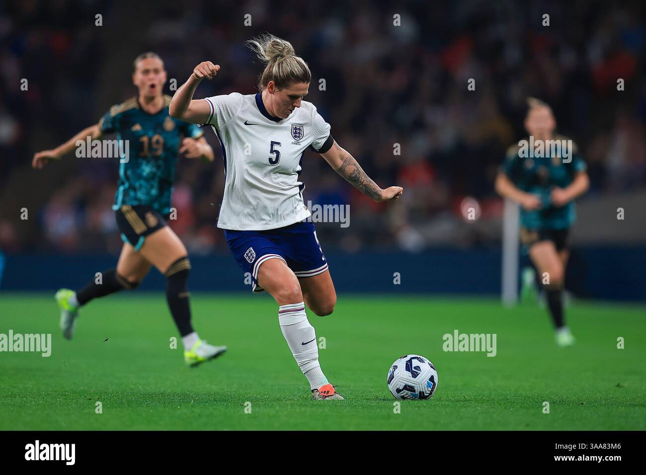 England Defender Millie Bright (5) during the FIFA Women’s ...