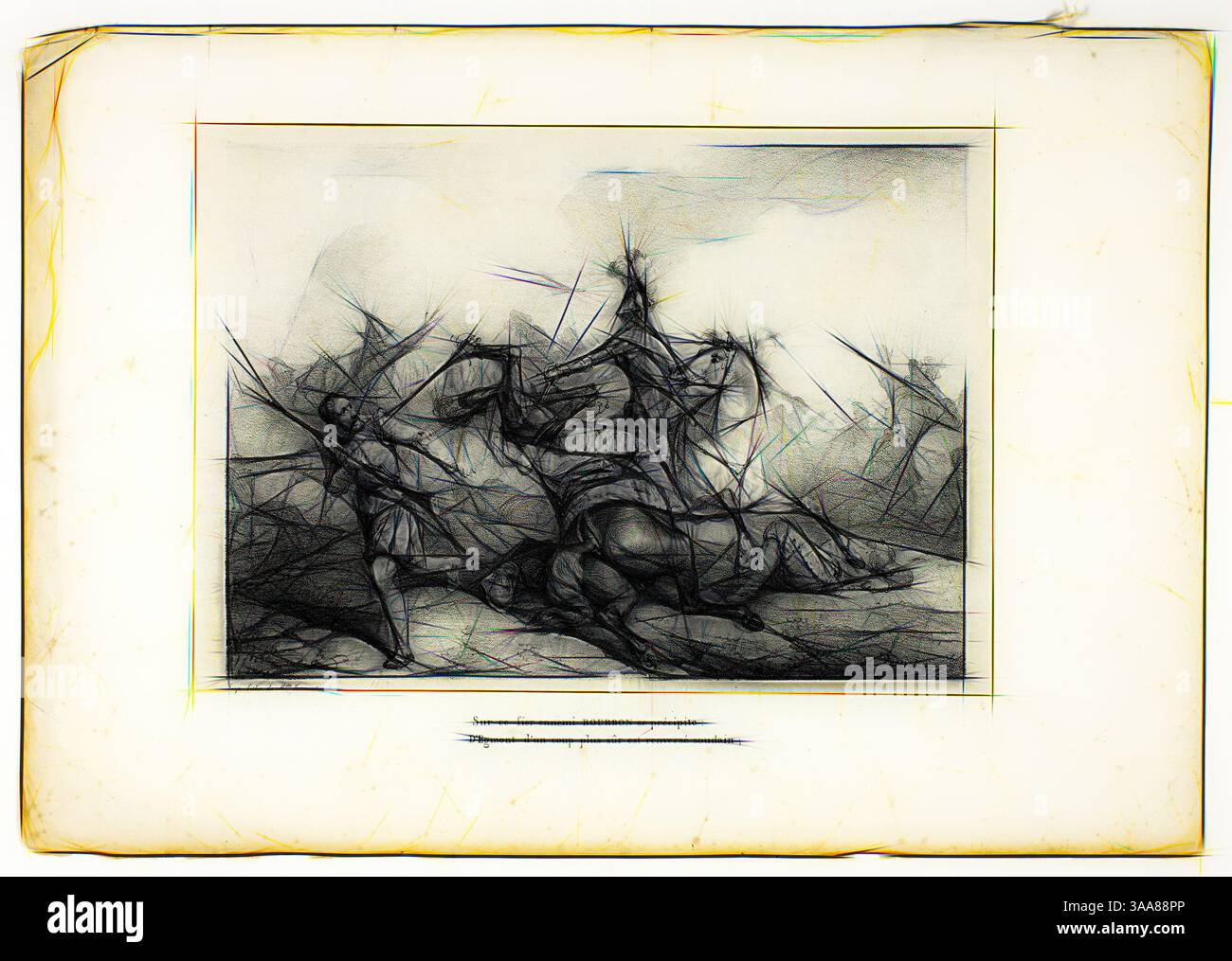 Fierce battle scene unfolds hi-res stock photography and images - Alamy